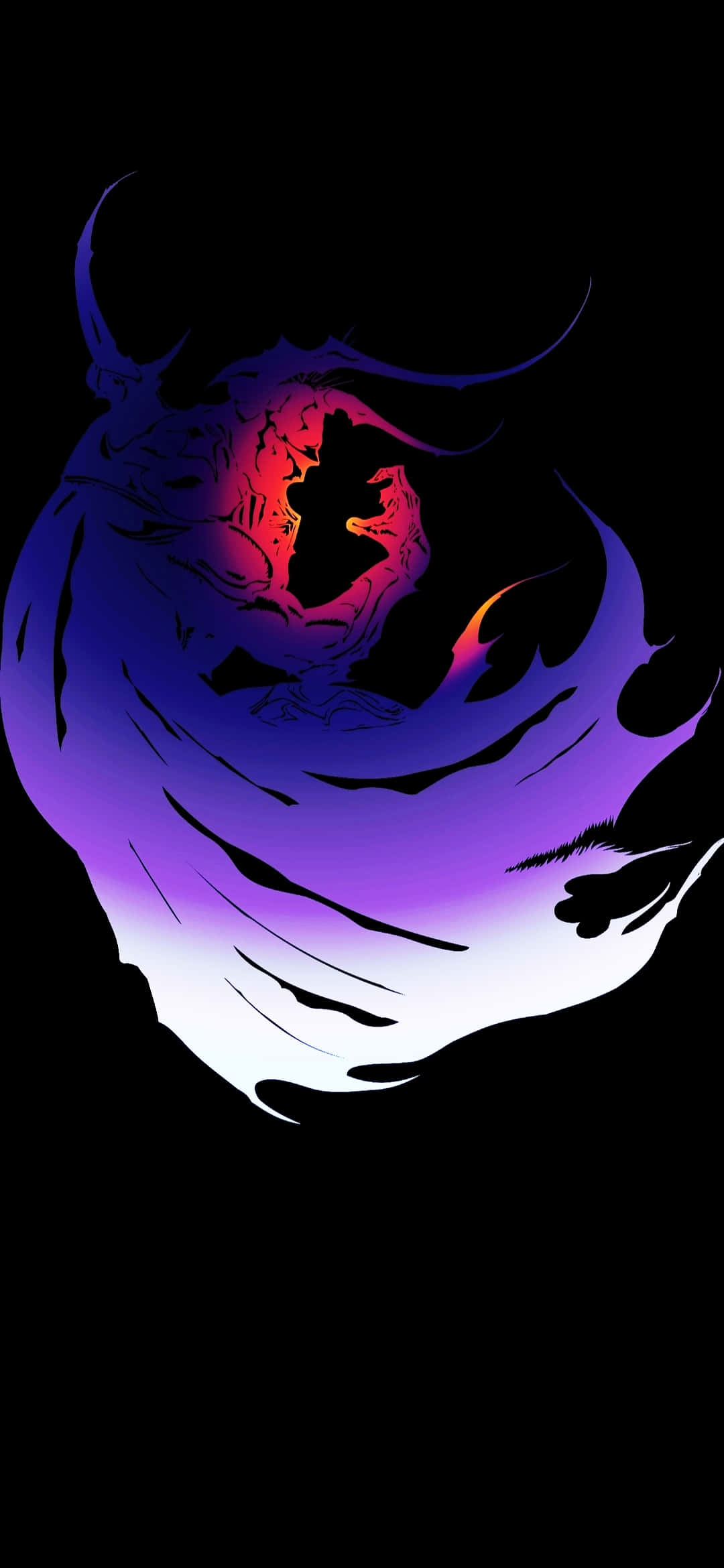 en lilla og blå drage, der flyver i luften Wallpapers