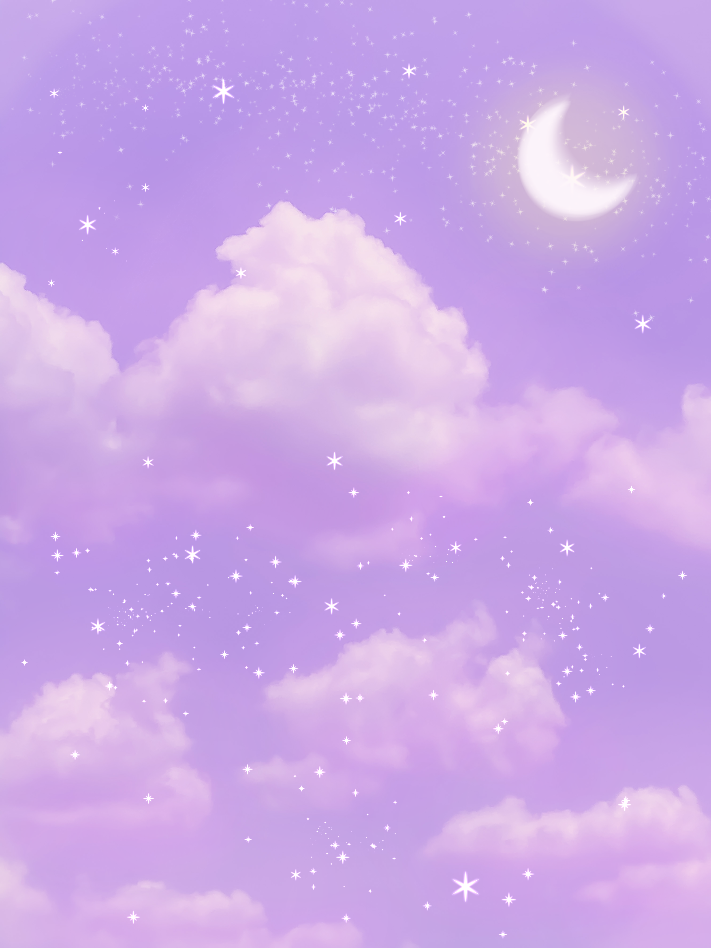 En livlig og sød lilla baggrund Wallpapers