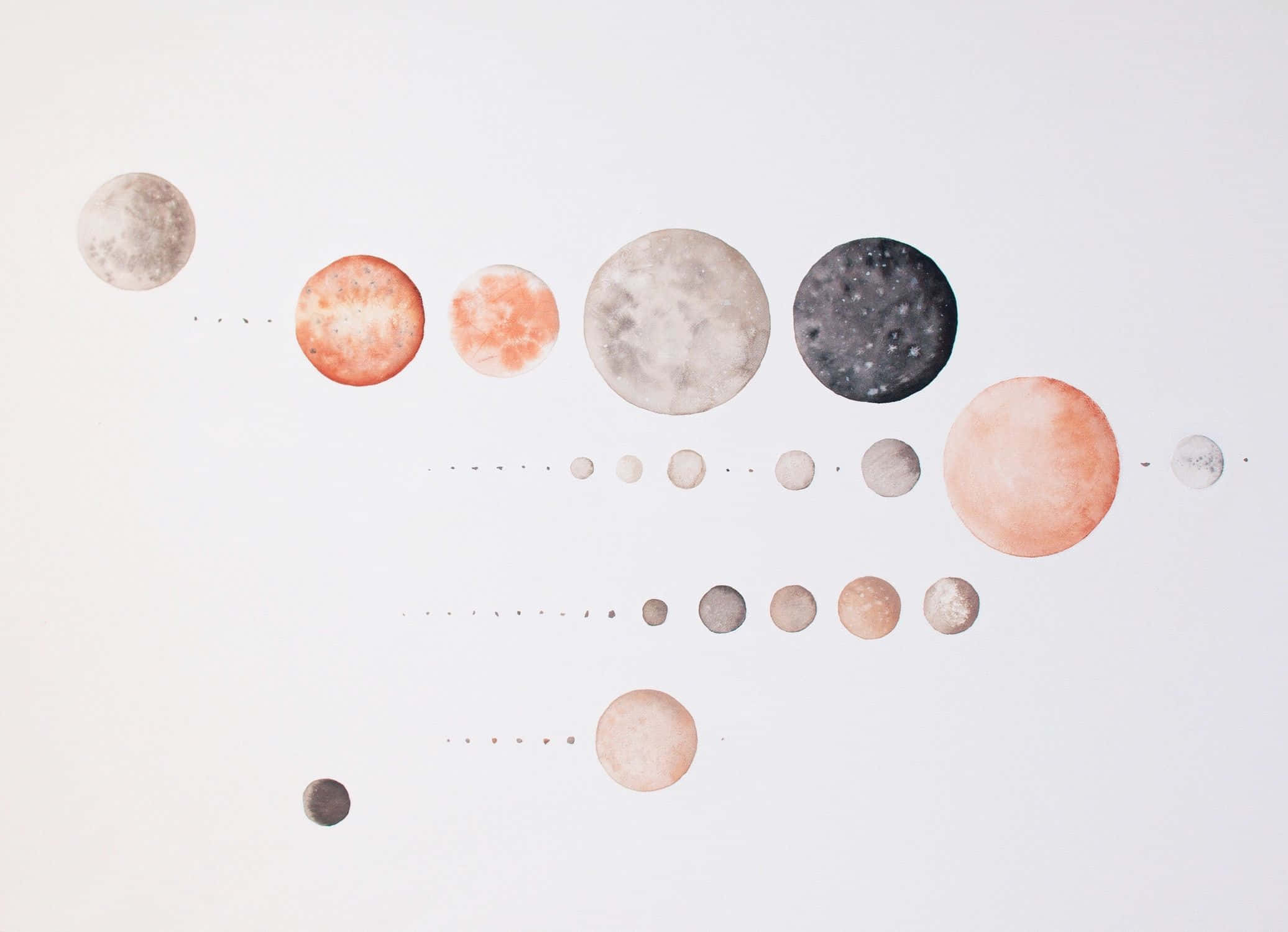 En Mac med et boho-inspireret design Wallpapers