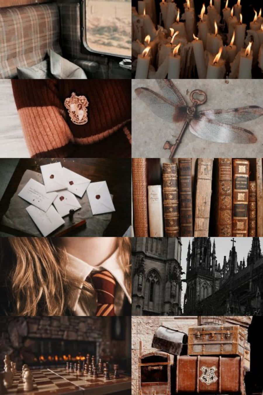 En magisk æstetik fra Hogwarts Wallpapers
