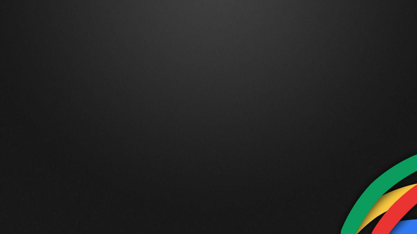 En minimalistisk baggrund i Google-farver Wallpapers