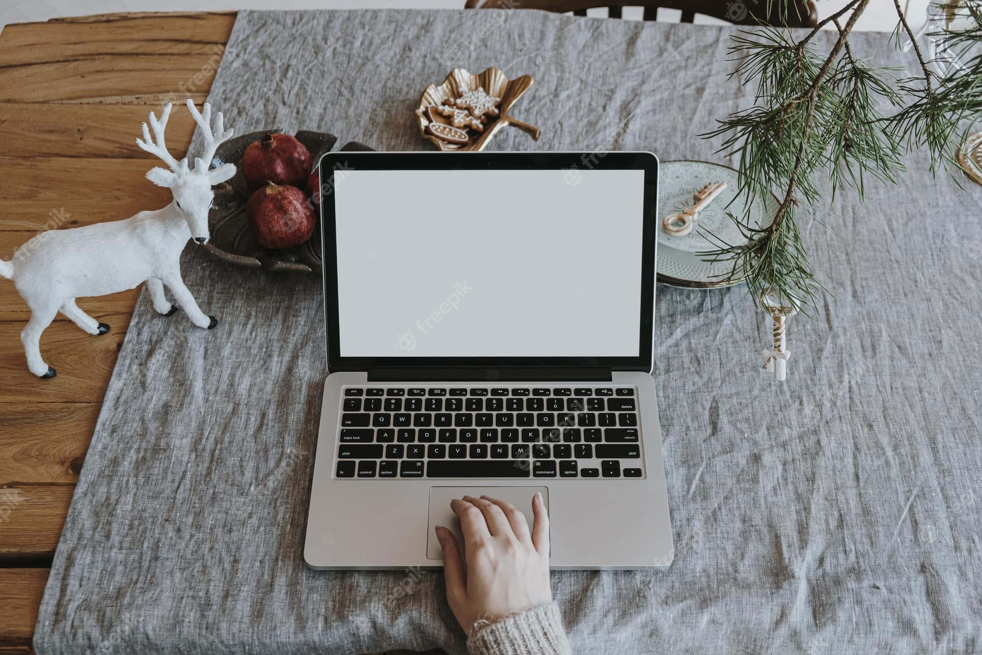 En moderne slank og æstetisk tiltalende bærbar computer Wallpapers