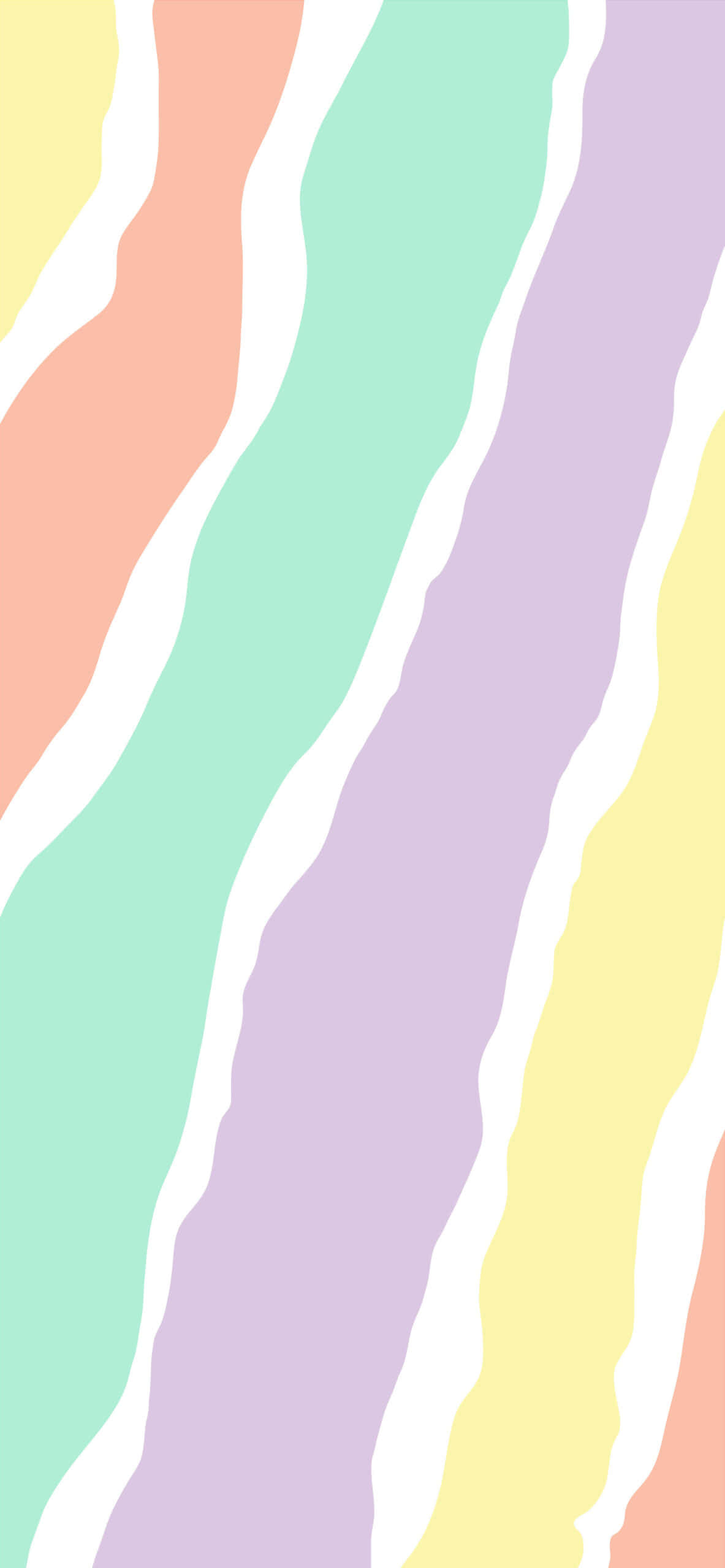 en pastelfarvet stribet tapet med et regnbue mønster Wallpapers