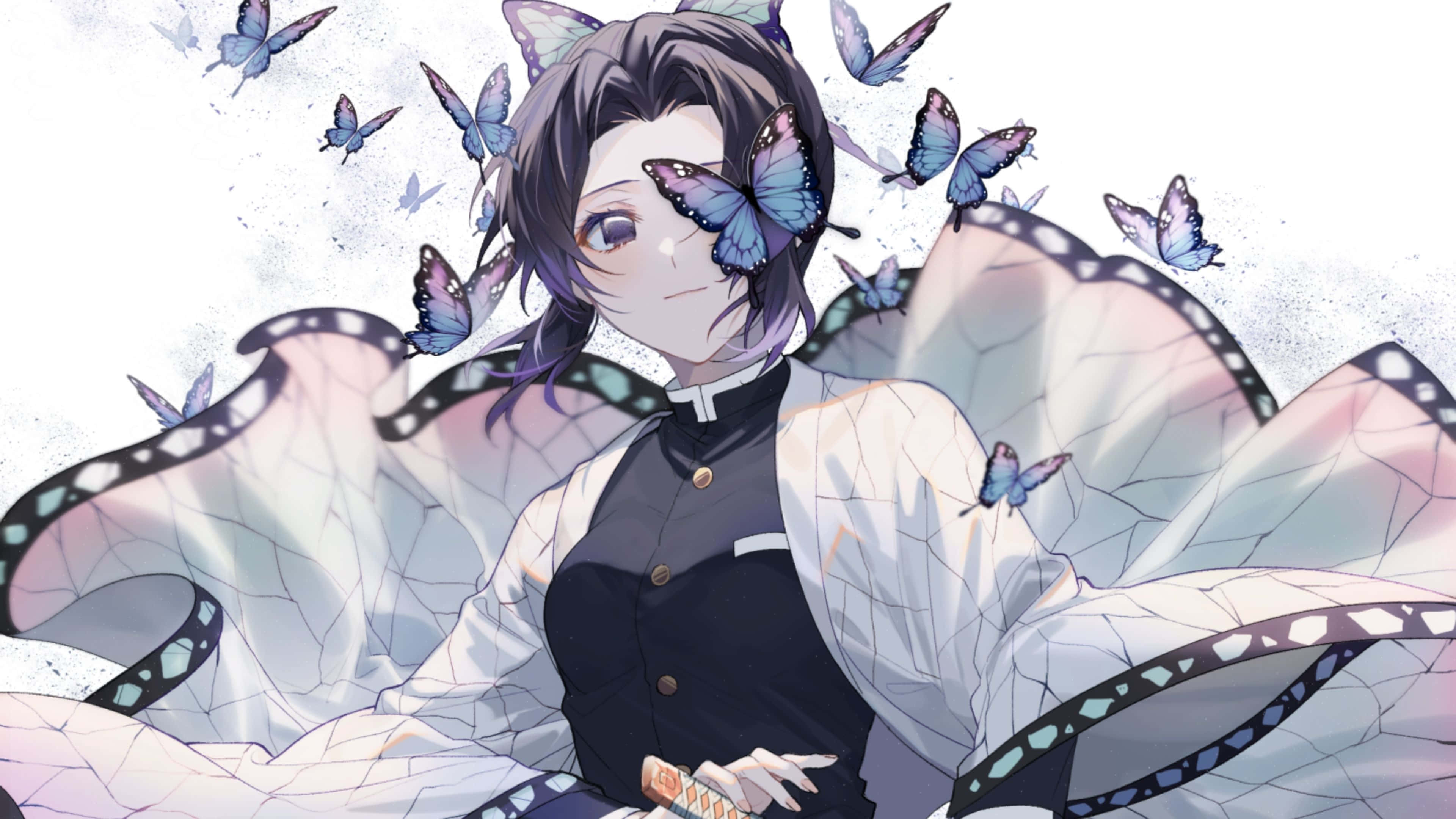En pause ved Hinokami-bjerget i Demon Slayer Wallpapers