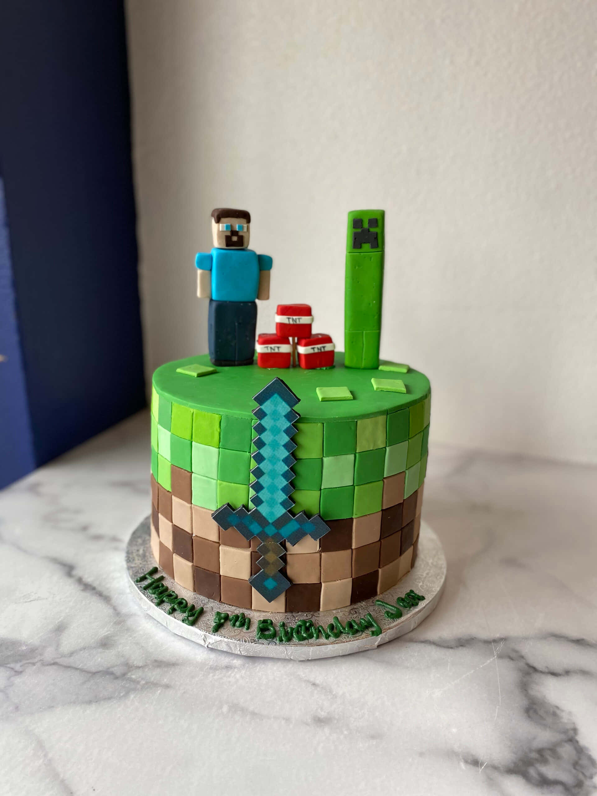 En række unikke Minecraft-kager til at forskønne enhver begivenhed Wallpapers