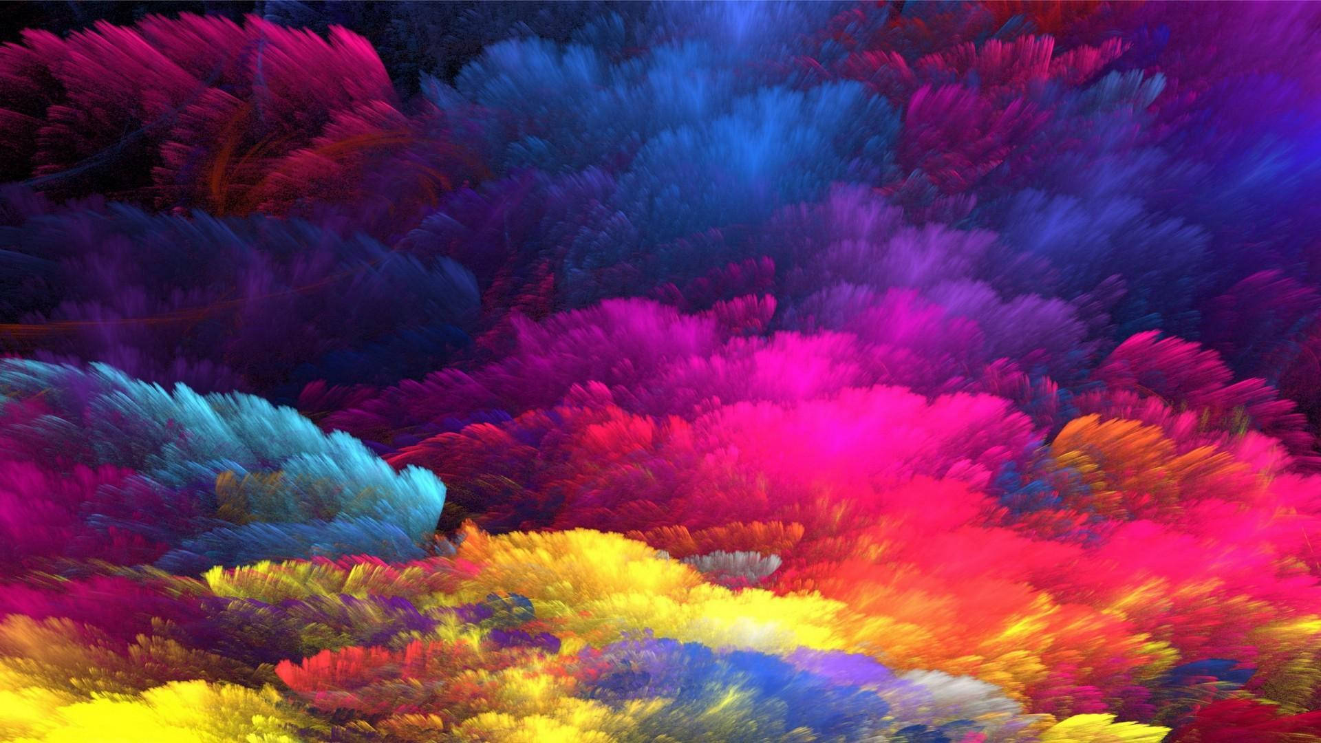 En regnbue af farver Wallpapers
