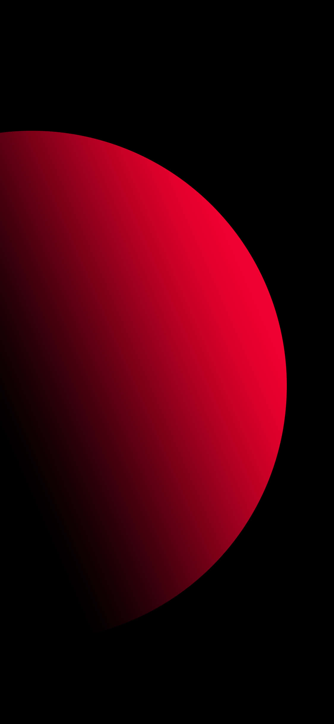 en rød cirkel på en sort baggrund Wallpapers