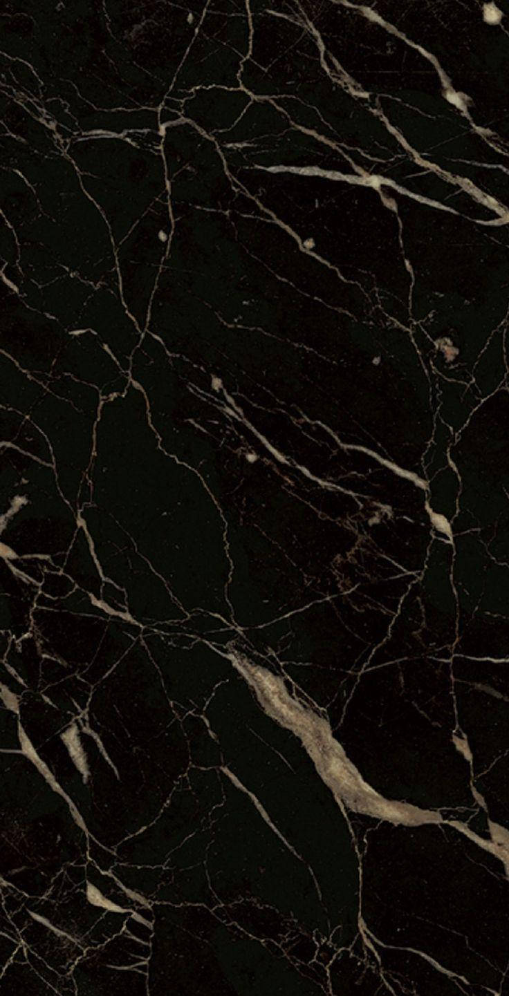 En simpel sort marmor iPhone Wallpapers
