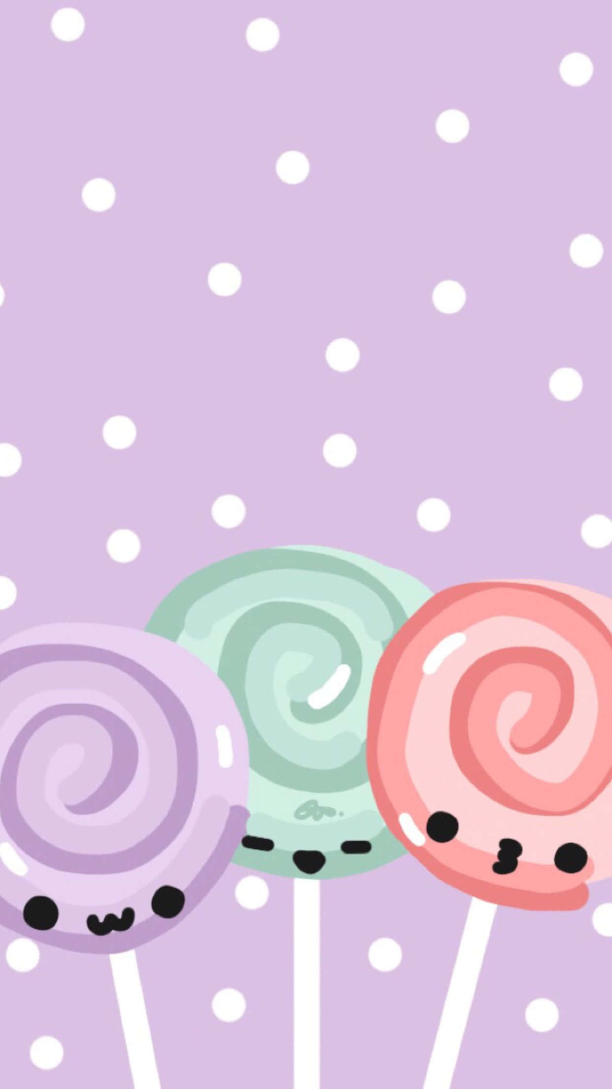 En smuk pastelbaggrund, perfekt til enhver lejlighed. Wallpapers