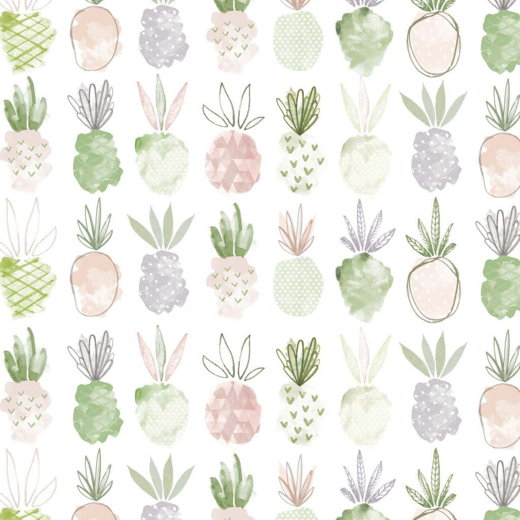 En sød og farverig pastelbaggrund Wallpapers