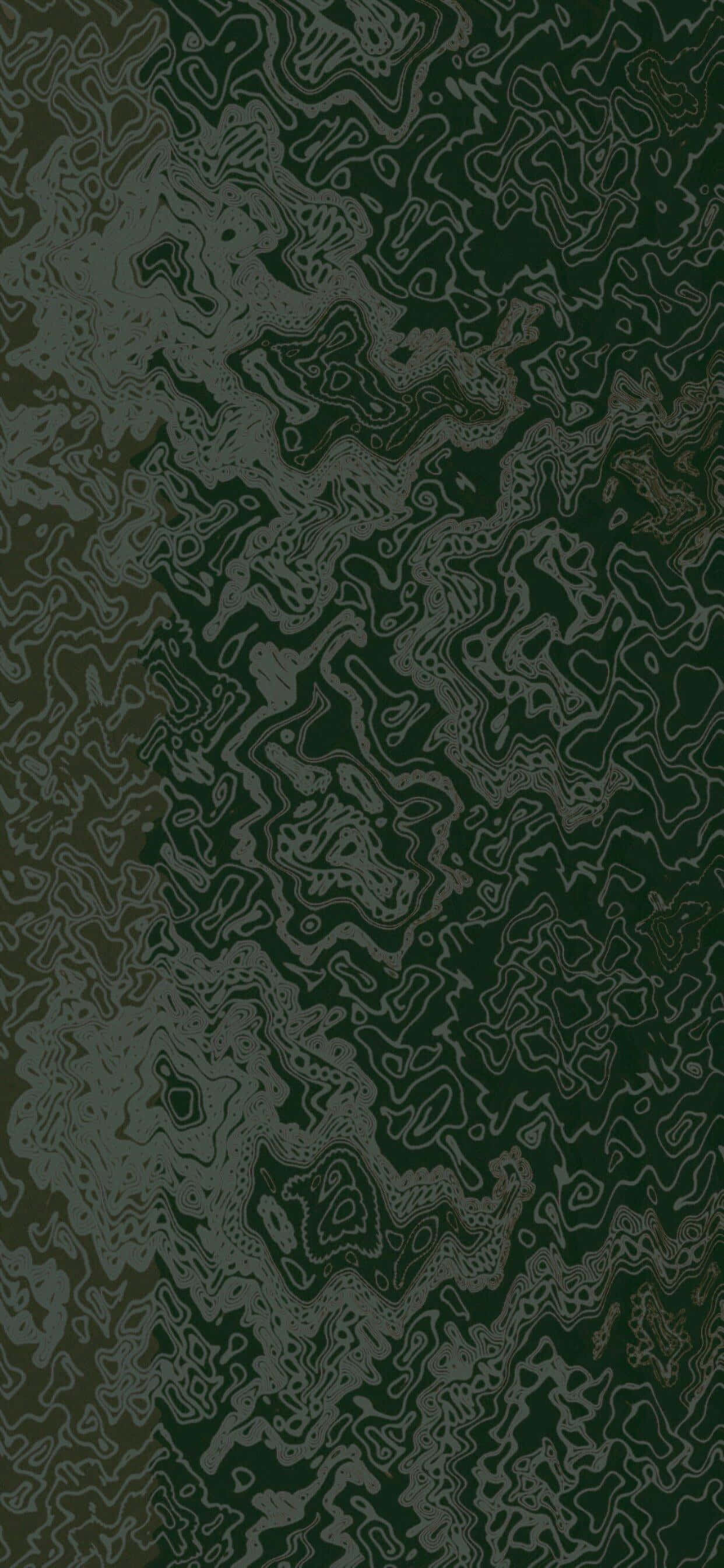 en sort og grøn baggrund med hvirvler Wallpapers