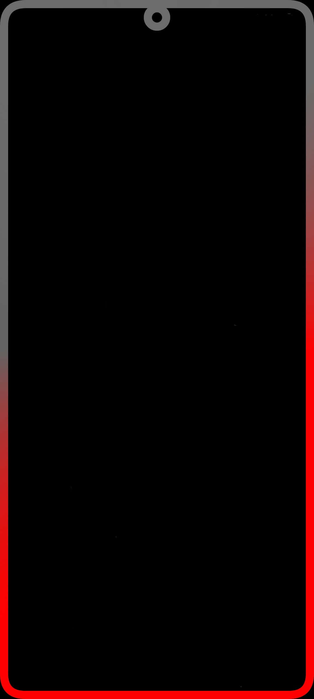 en sort og rød firkantet ramme med en rød kant Wallpapers