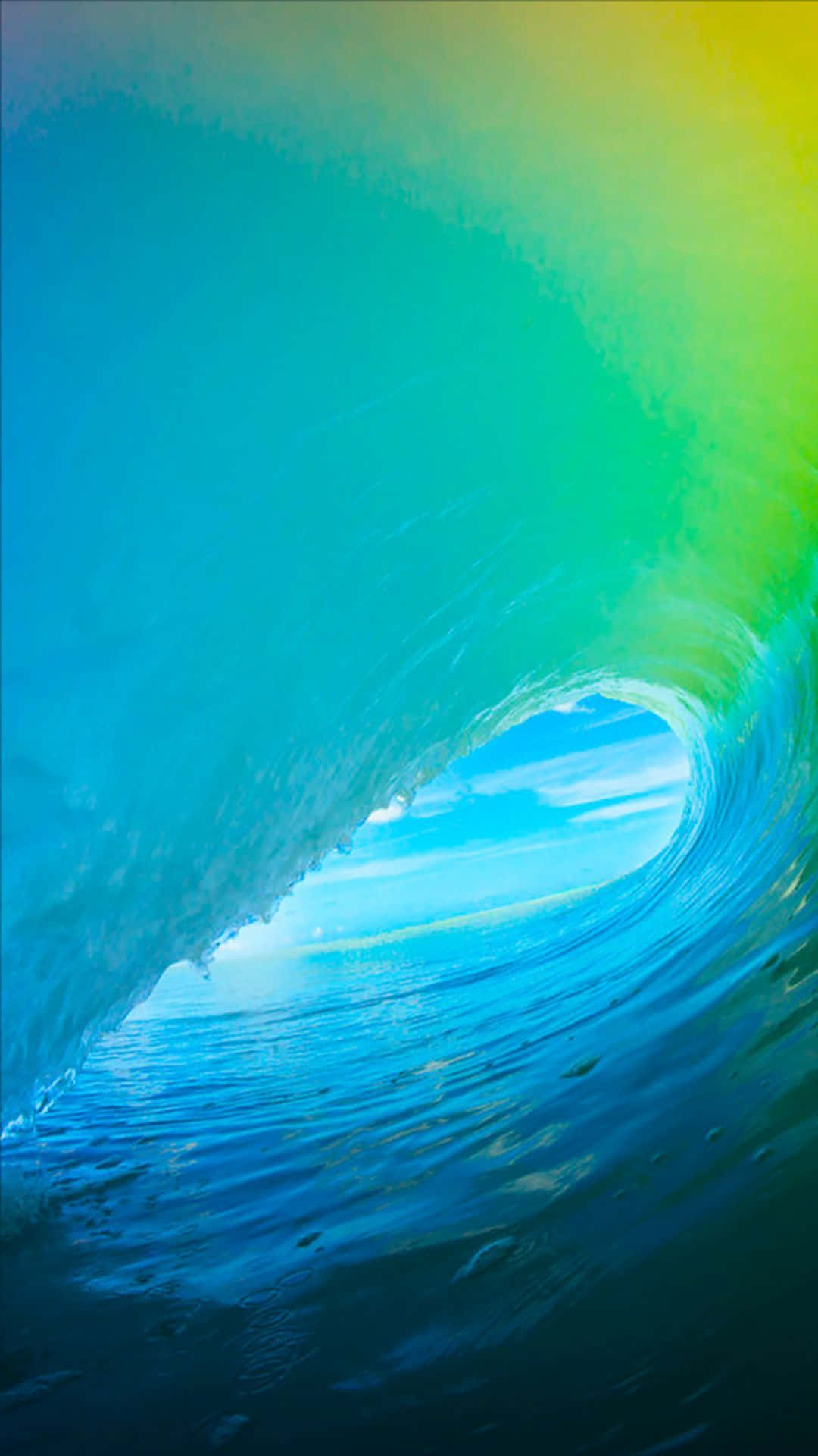 En æstetik af cyanblå Wallpapers