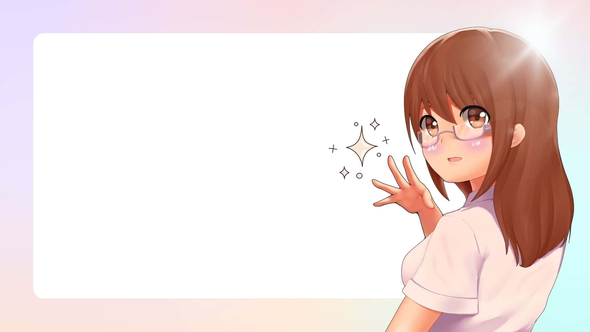 En ung pige udforsker naturen Wallpapers