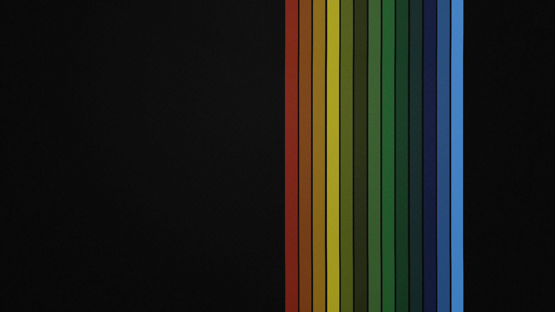 En unik blanding af farver skaber den perfekte regnbue. Wallpapers