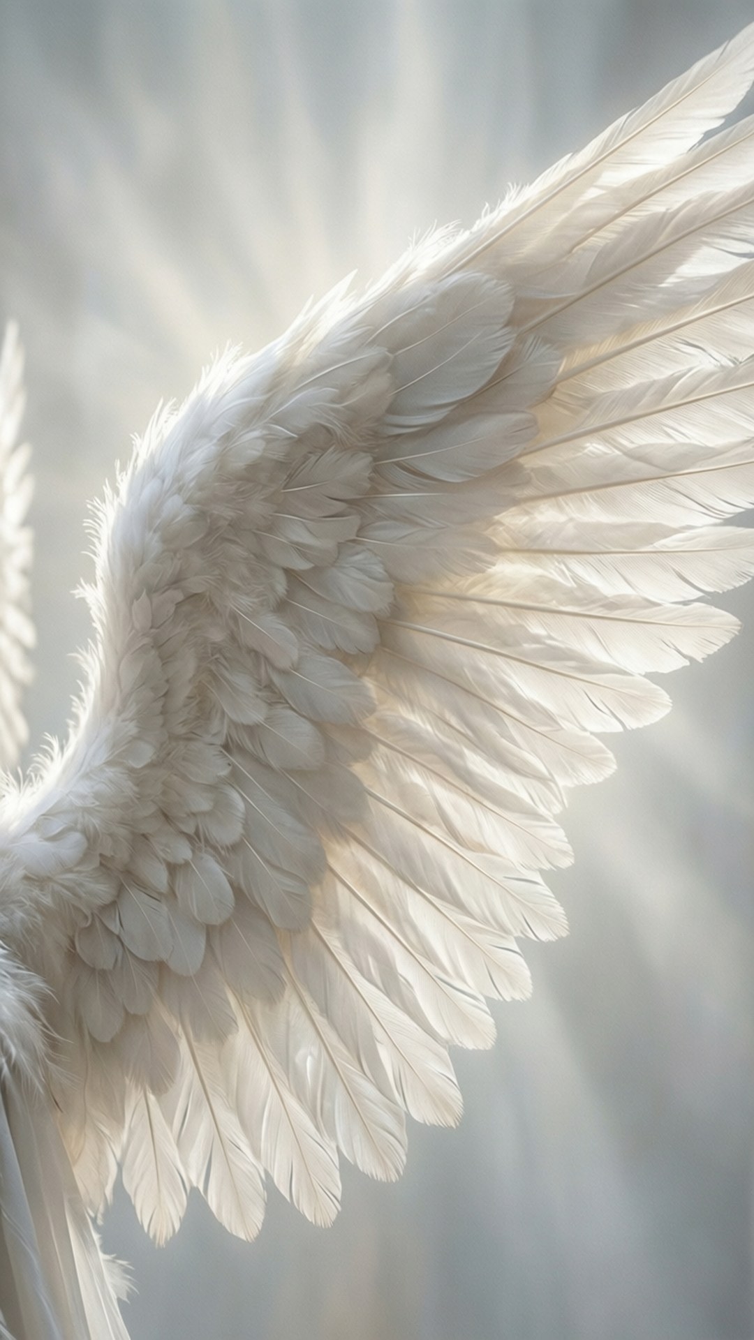 Englevinger i detaljer Wallpapers