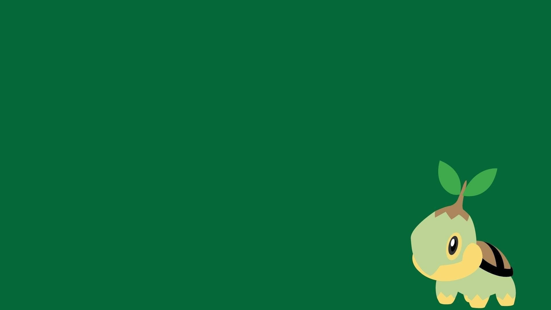 Enøjet sød grøn skildpadde Wallpapers