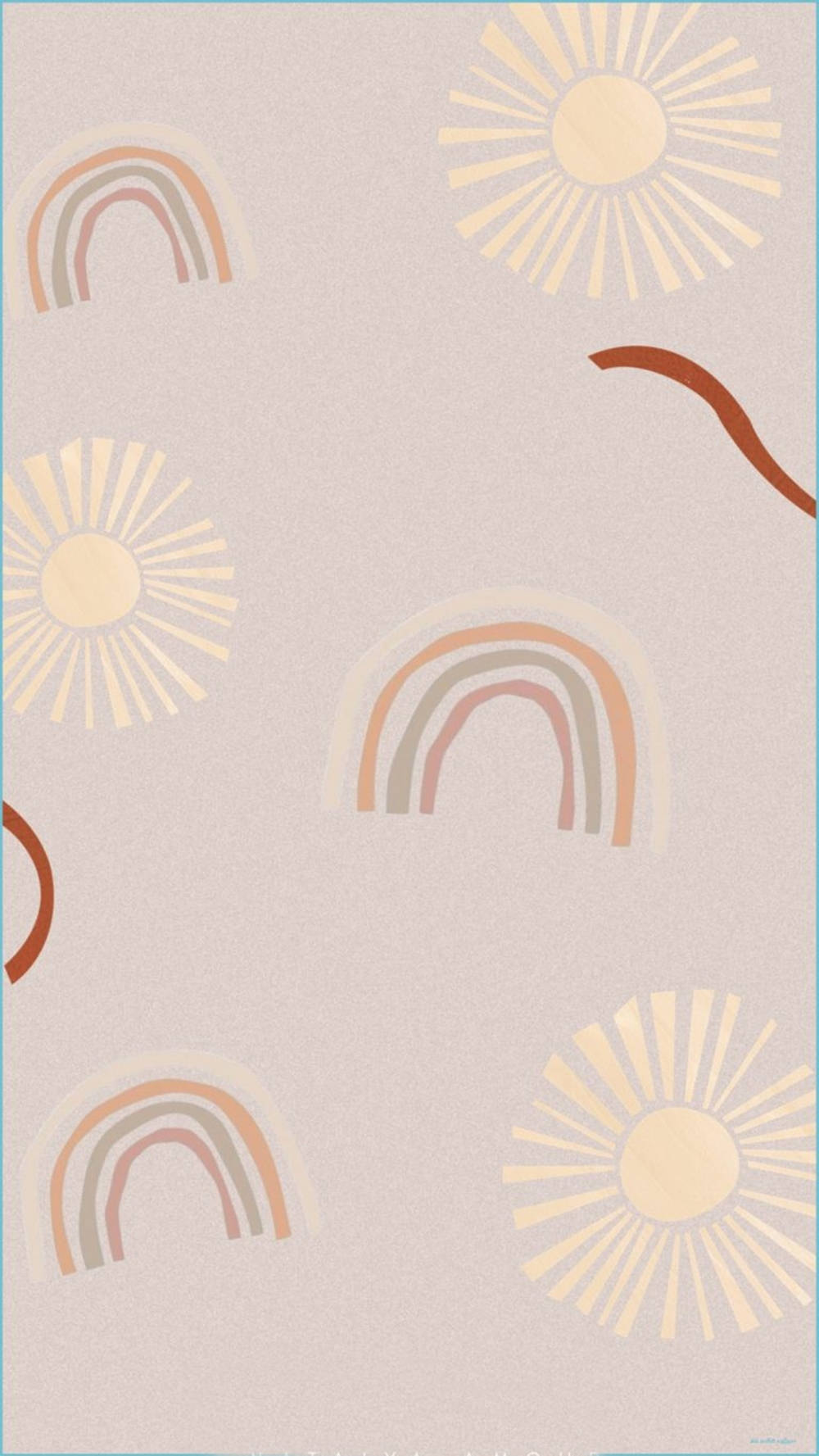 Enkel boho-stil Wallpapers