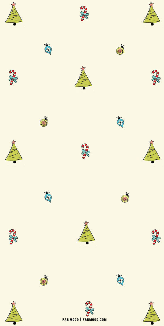 Enkel juledigital illustration Wallpapers