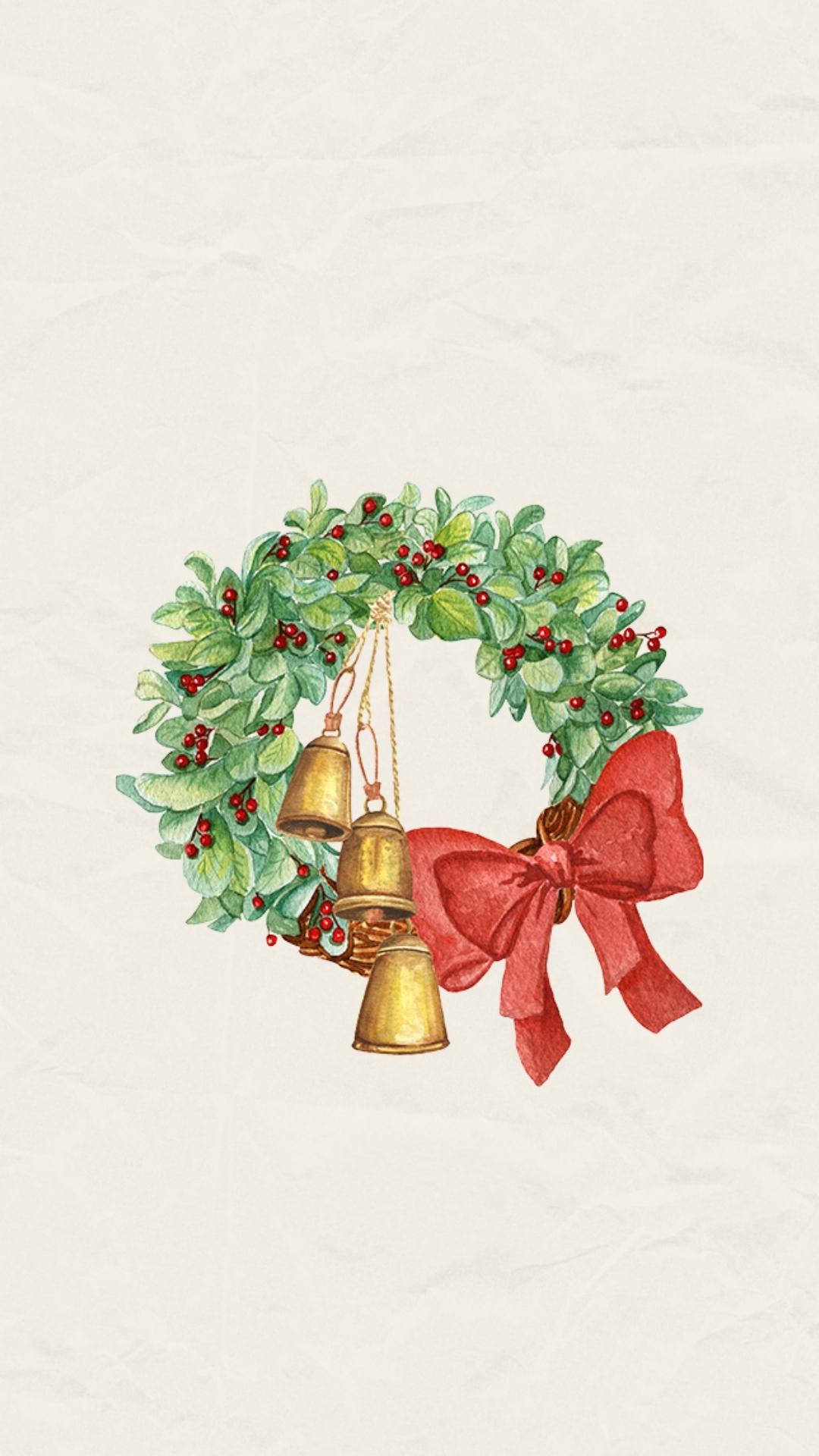 Enkel julekrans Wallpapers