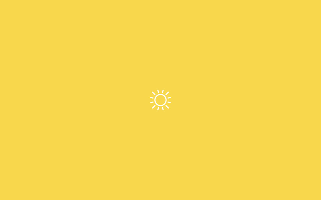 Enkel æstetisk solskin Wallpapers