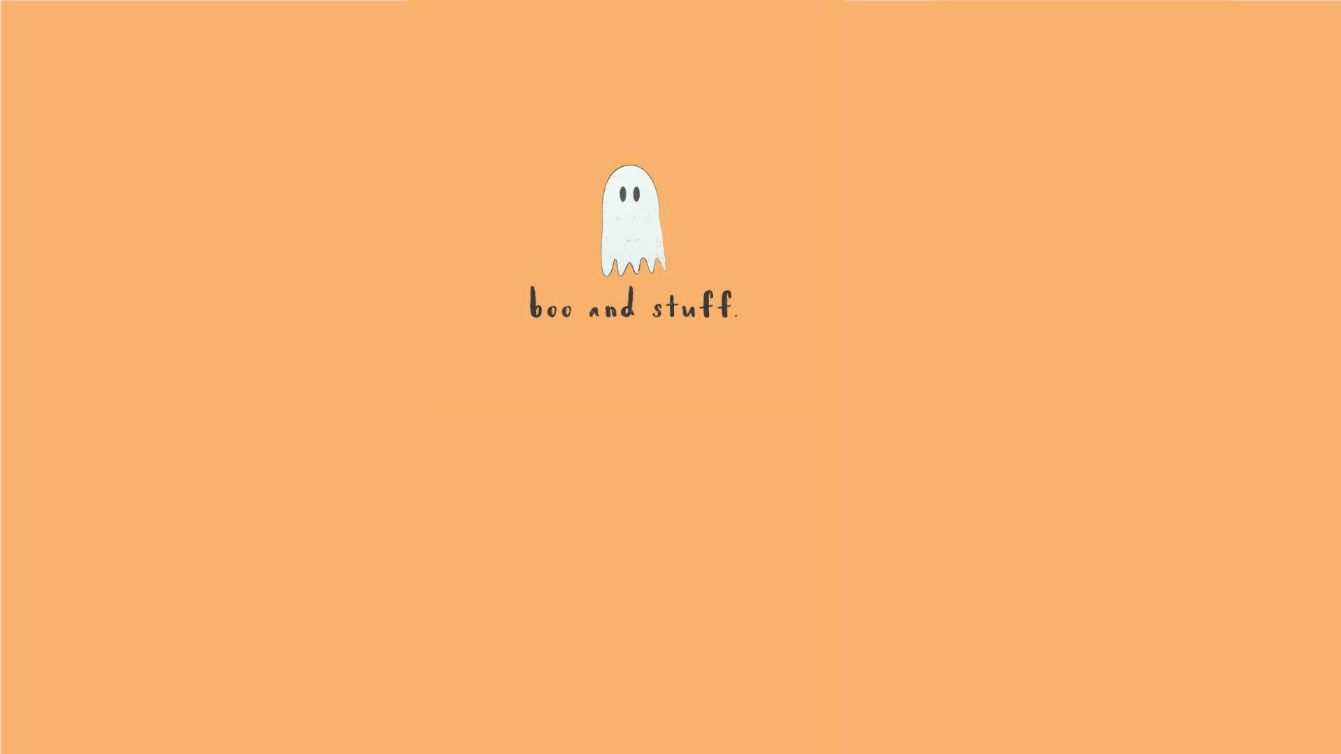 Enkelt æstetisk Boo Og Stuff Wallpapers