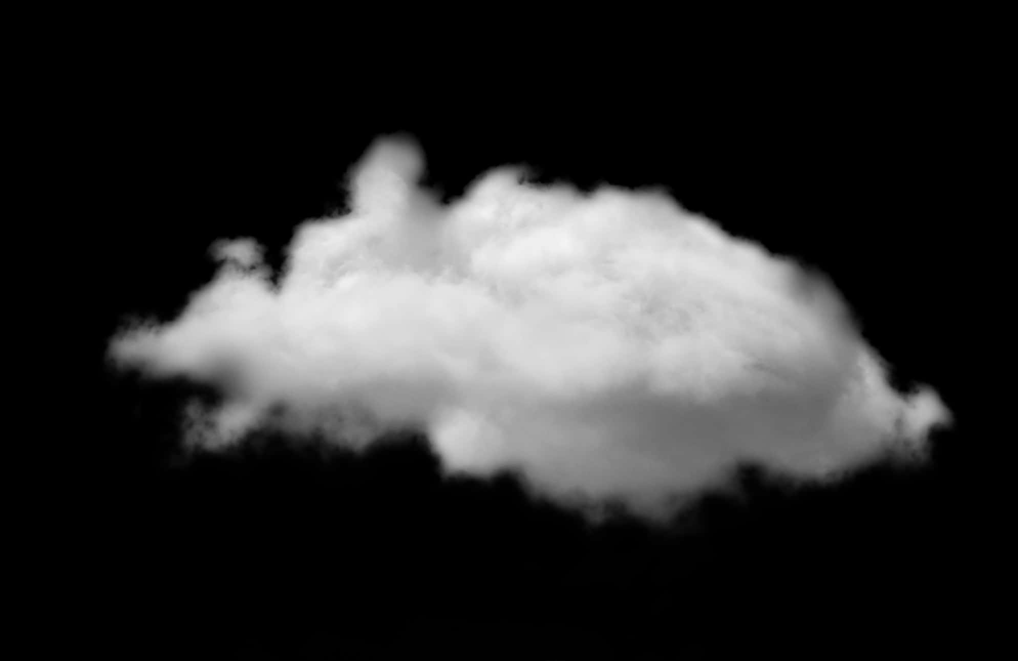 Enkelt sky sort baggrund Wallpapers