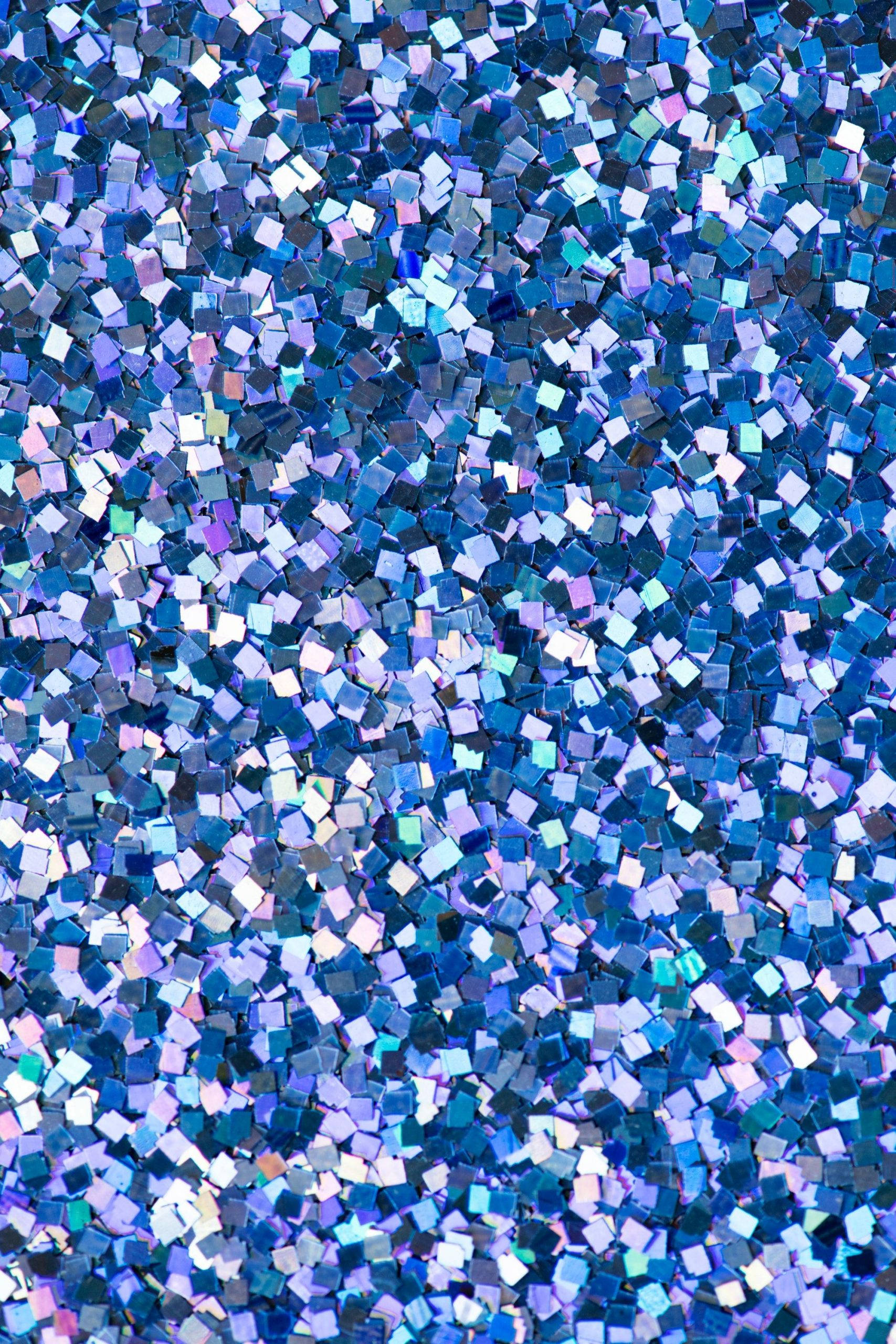 Enkle blå æstetiske glimmer Wallpapers