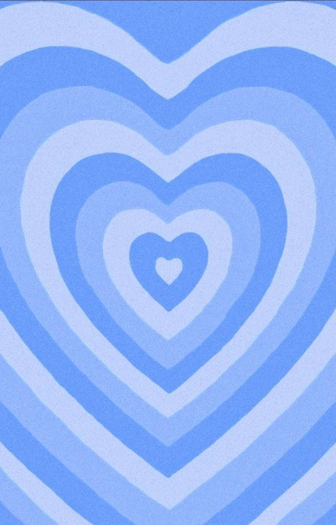 Enkle blå æstetiske hjerter Wallpapers