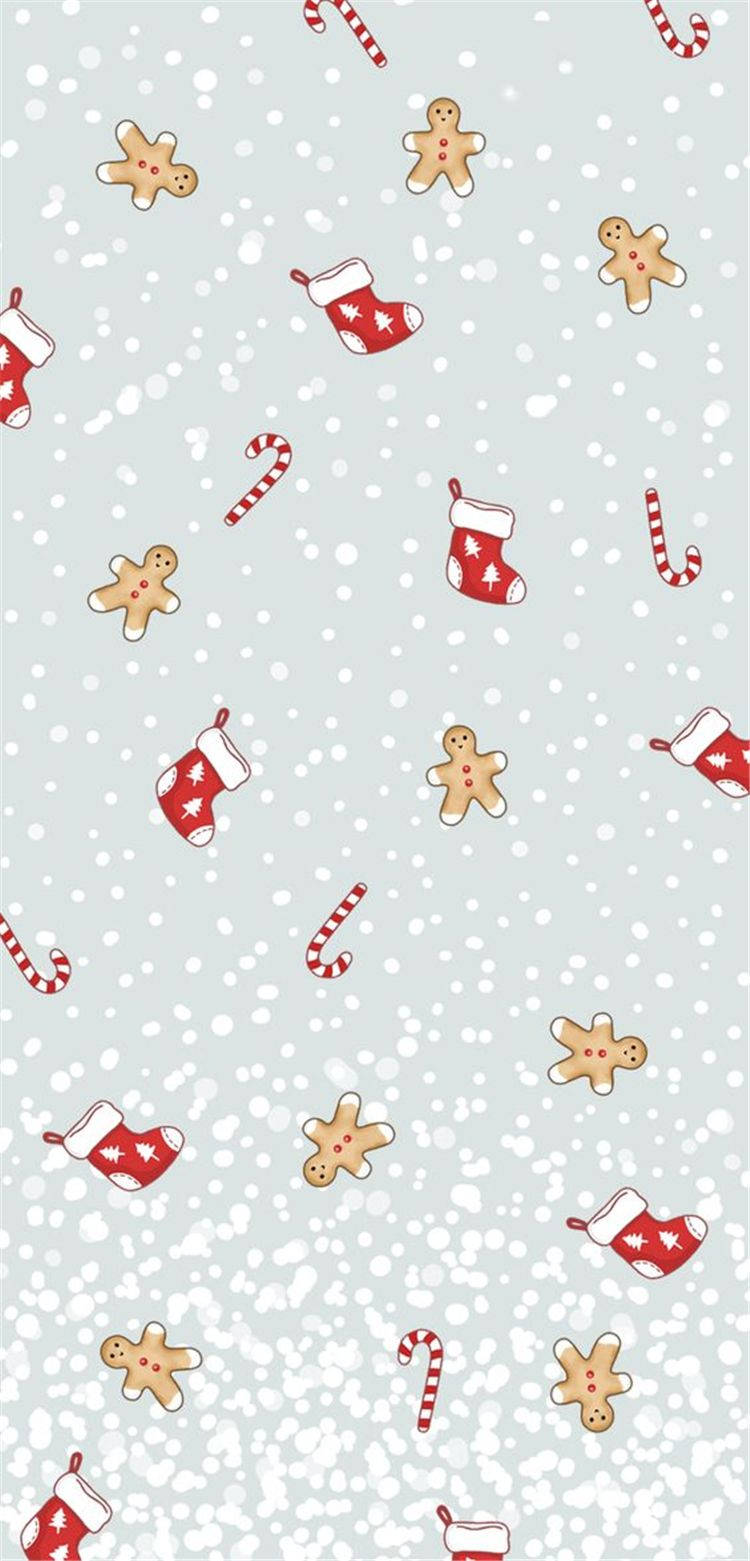 Enkle julesokker og honningkager Wallpapers