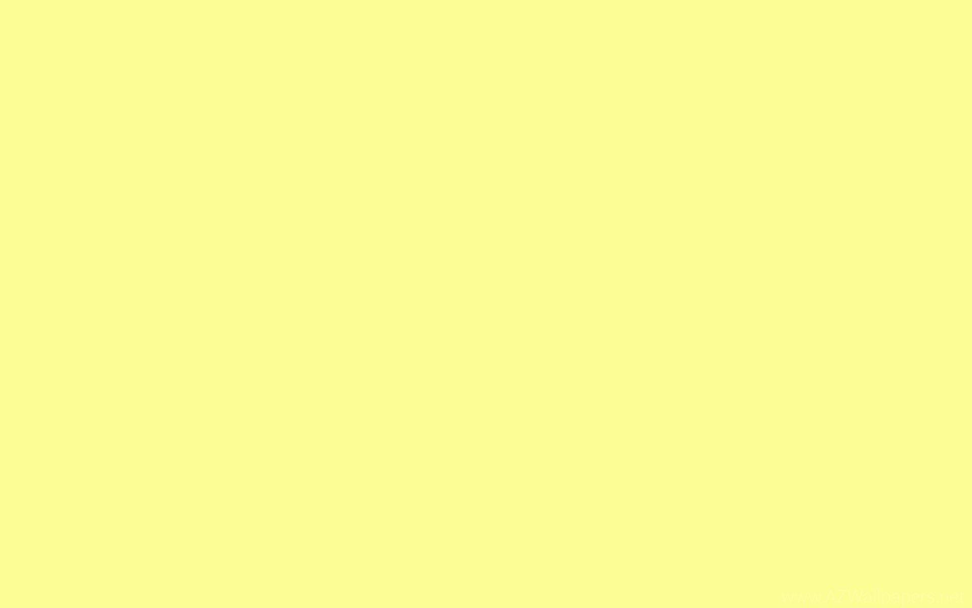 Ensfarvet pastelgul æstetik Wallpapers