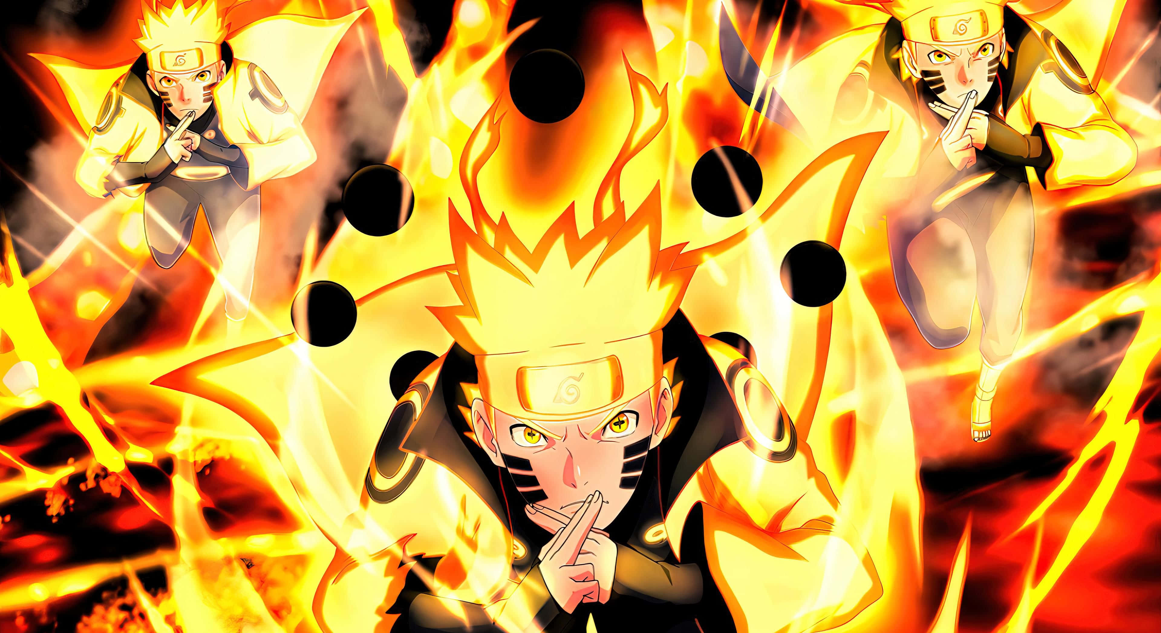 Episk øjeblik fra Naruto Shippuden-serien Wallpapers