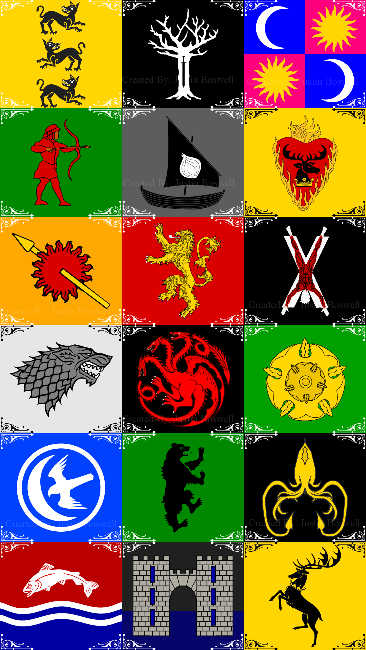 Episk kampscene fra Game of Thrones Wallpapers