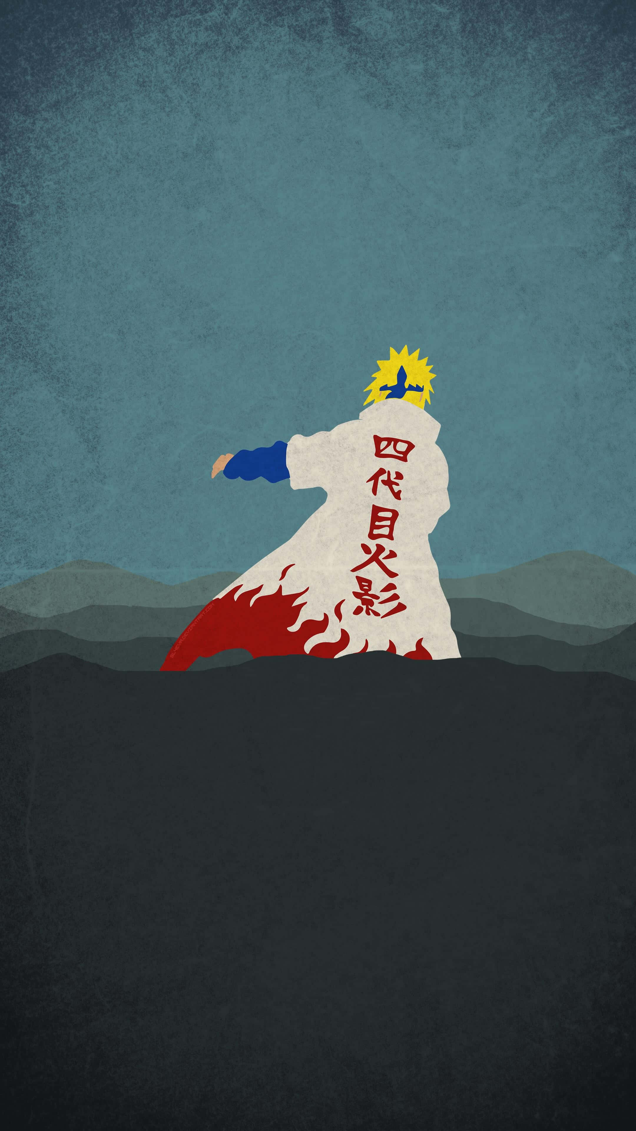 Episk Naruto-telefonbaggrund med Naruto Uzumaki Wallpapers