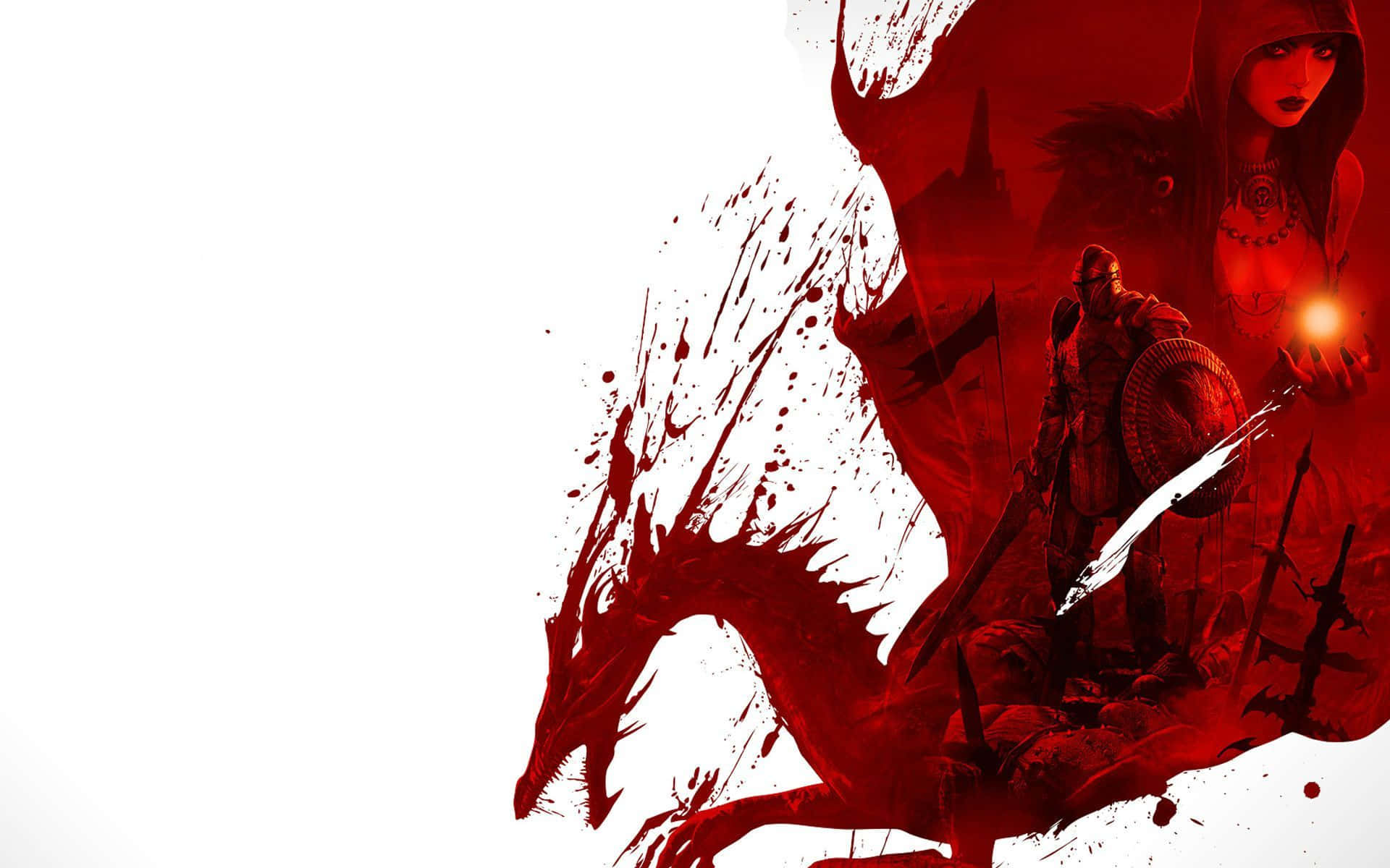 Erobr med Red Gaming Wallpapers