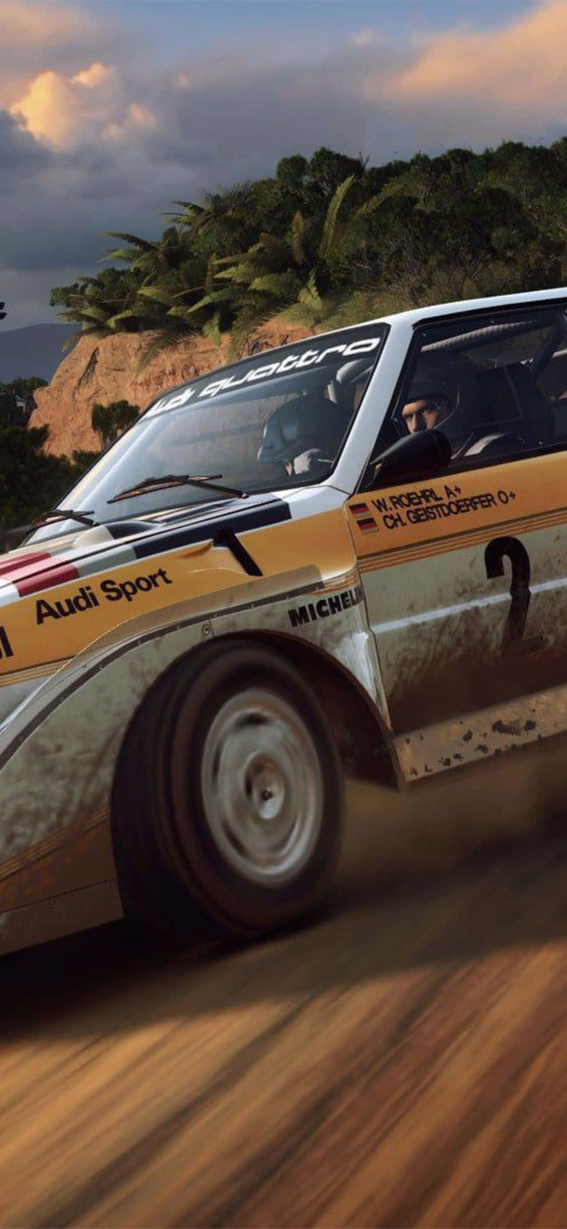 Erobr racerbanen med iPhone XS Wallpapers