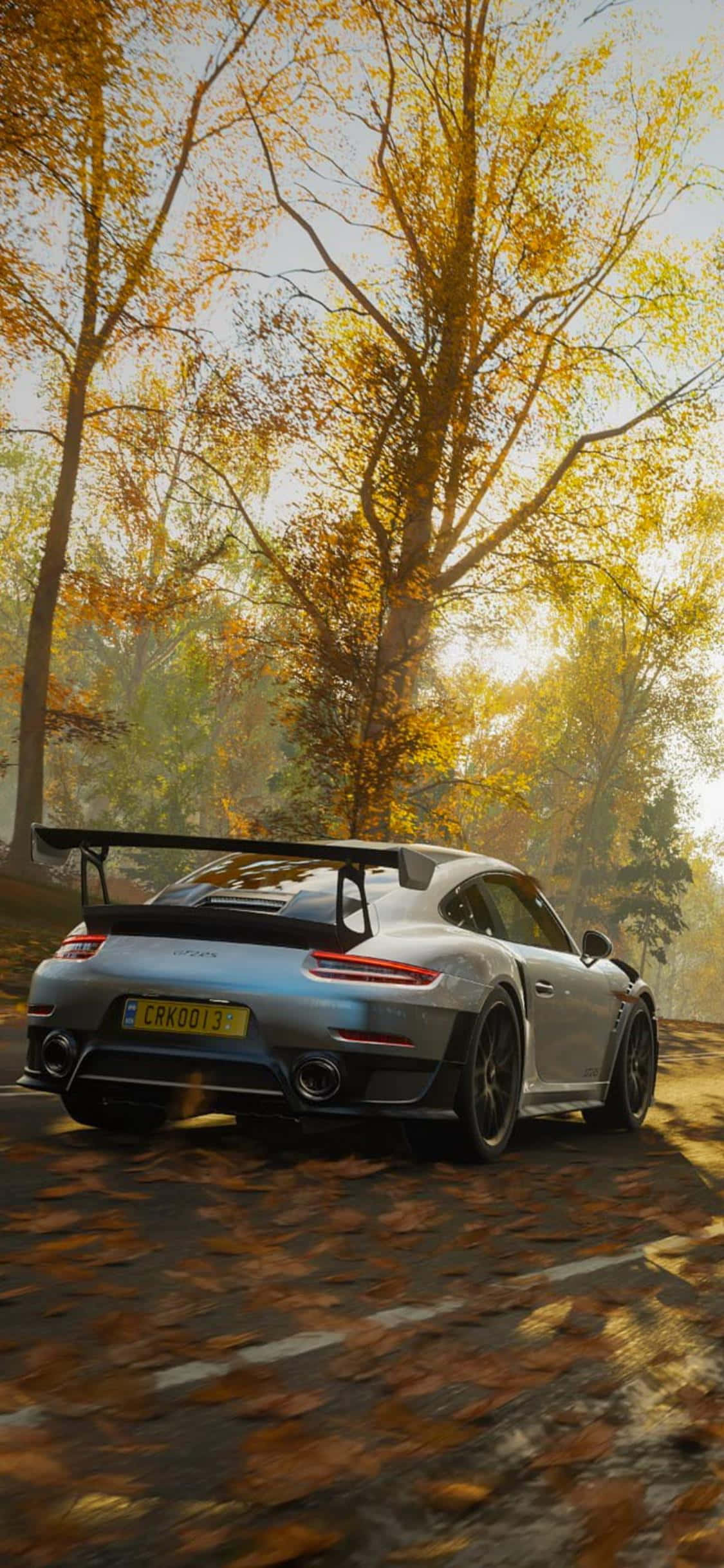 Erobr racerbanerne med iPhone Xs & Forza Horizon 4 Wallpapers