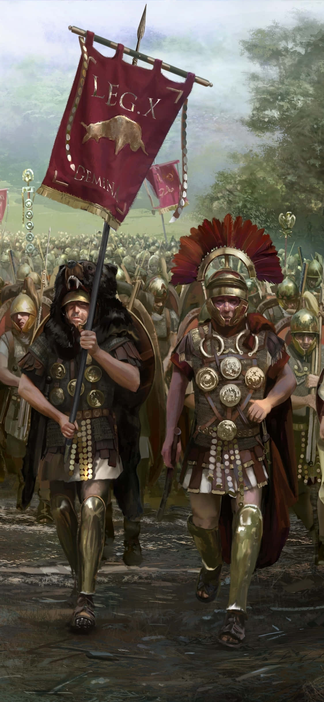 Erobr Romerriget med iPhone Xs Total War Rome 2 Wallpapers