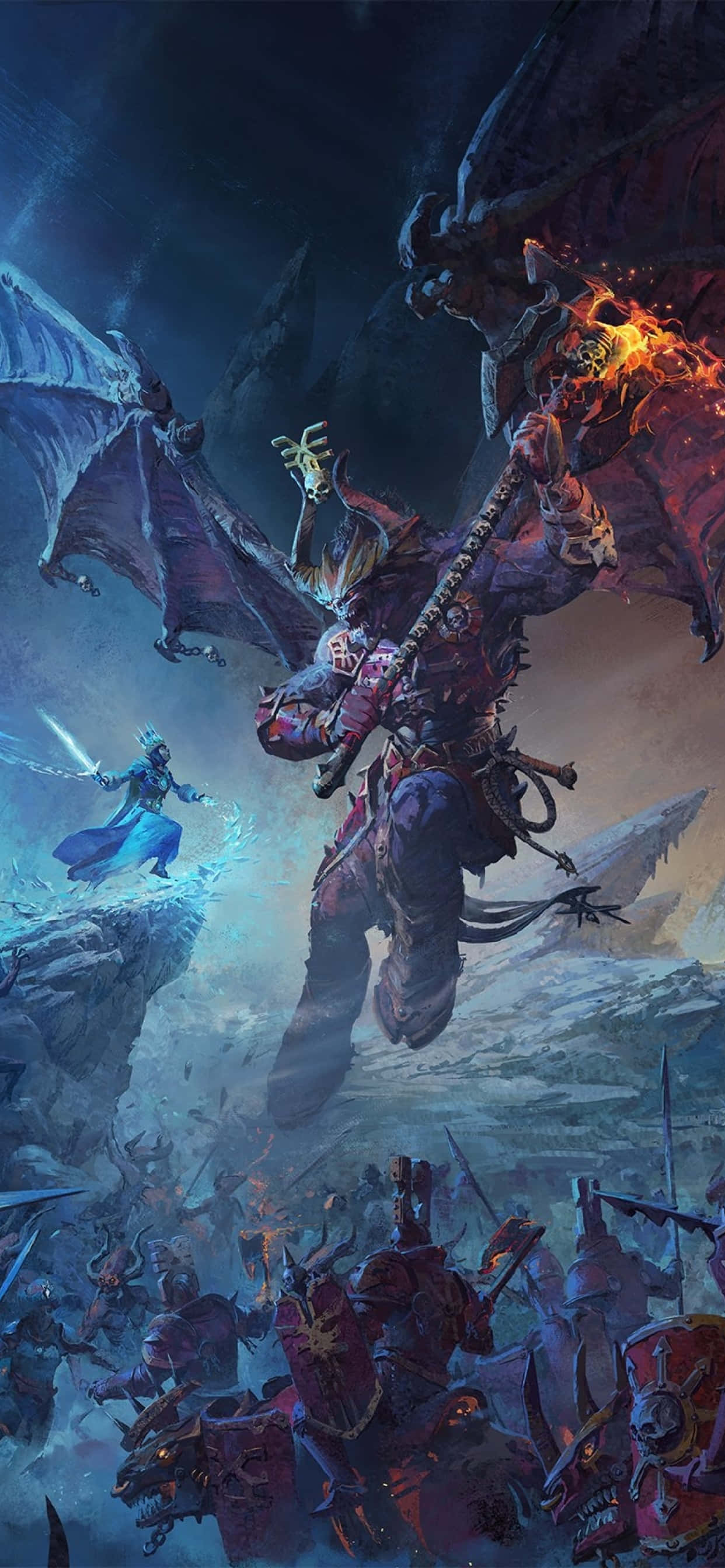 Erobr Total War Warhammer med iPhone X Wallpapers