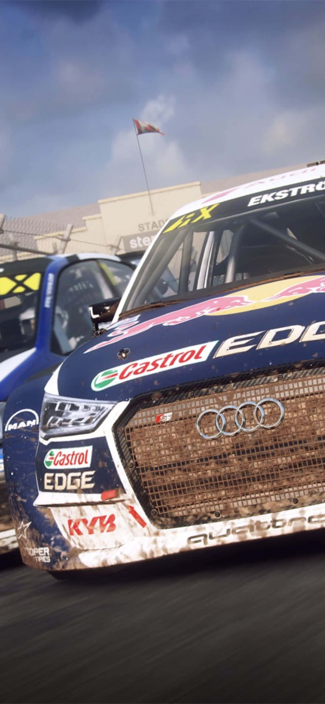 Erobre Dirt Rally i en iPhone XS Wallpapers
