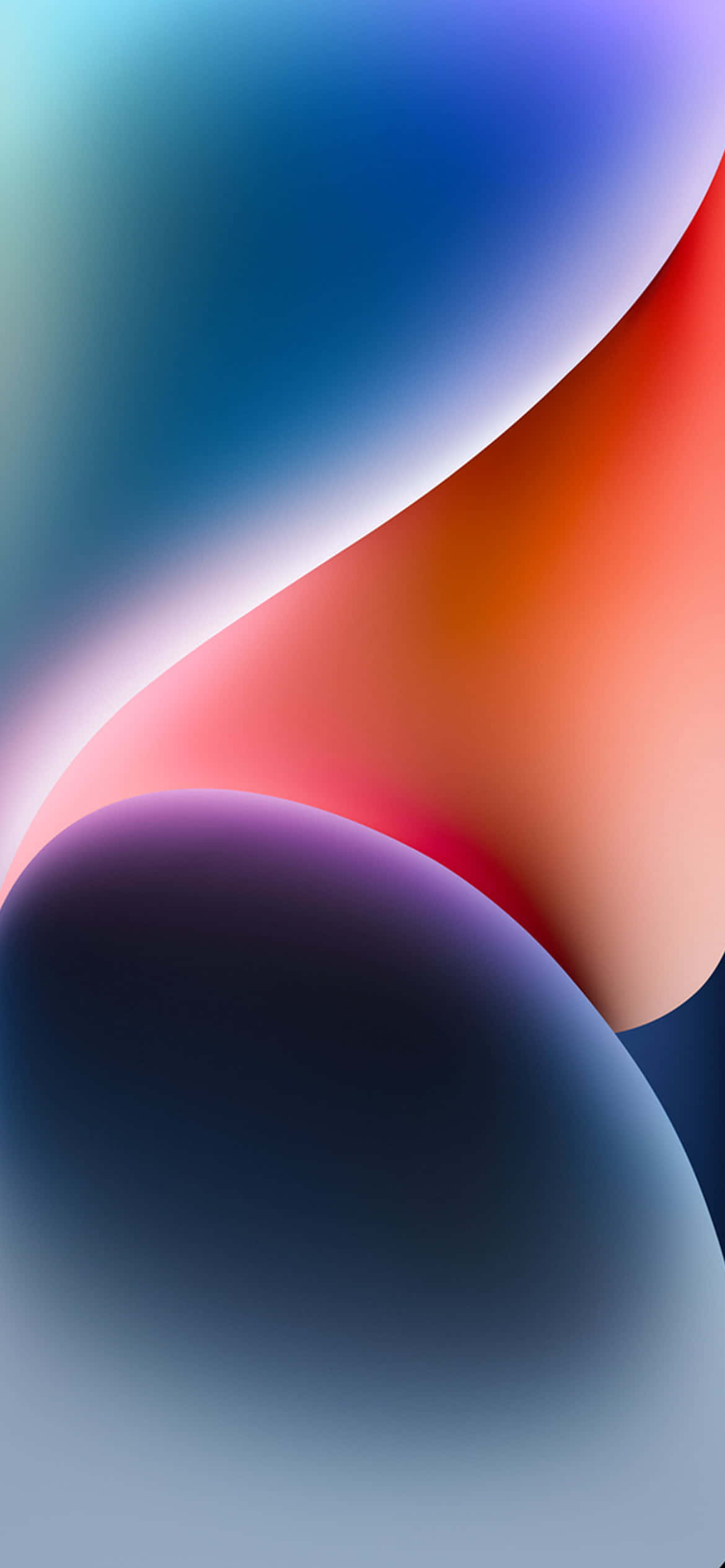 et abstrakt billede af et farverigt abstrakt design Wallpapers