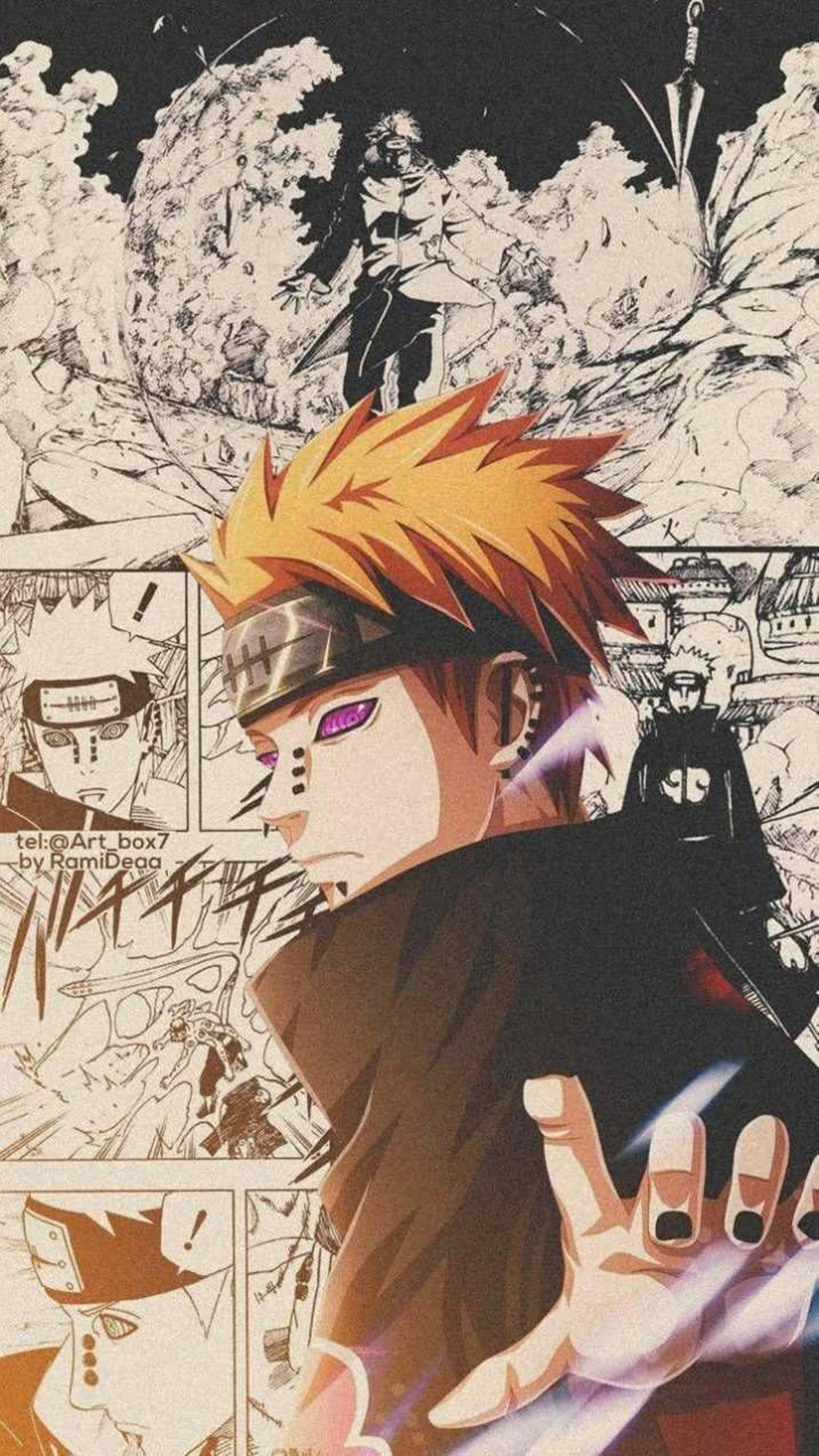 Et beslutsomt blik, en mission: føl smerten fra Naruto i 4K Wallpapers