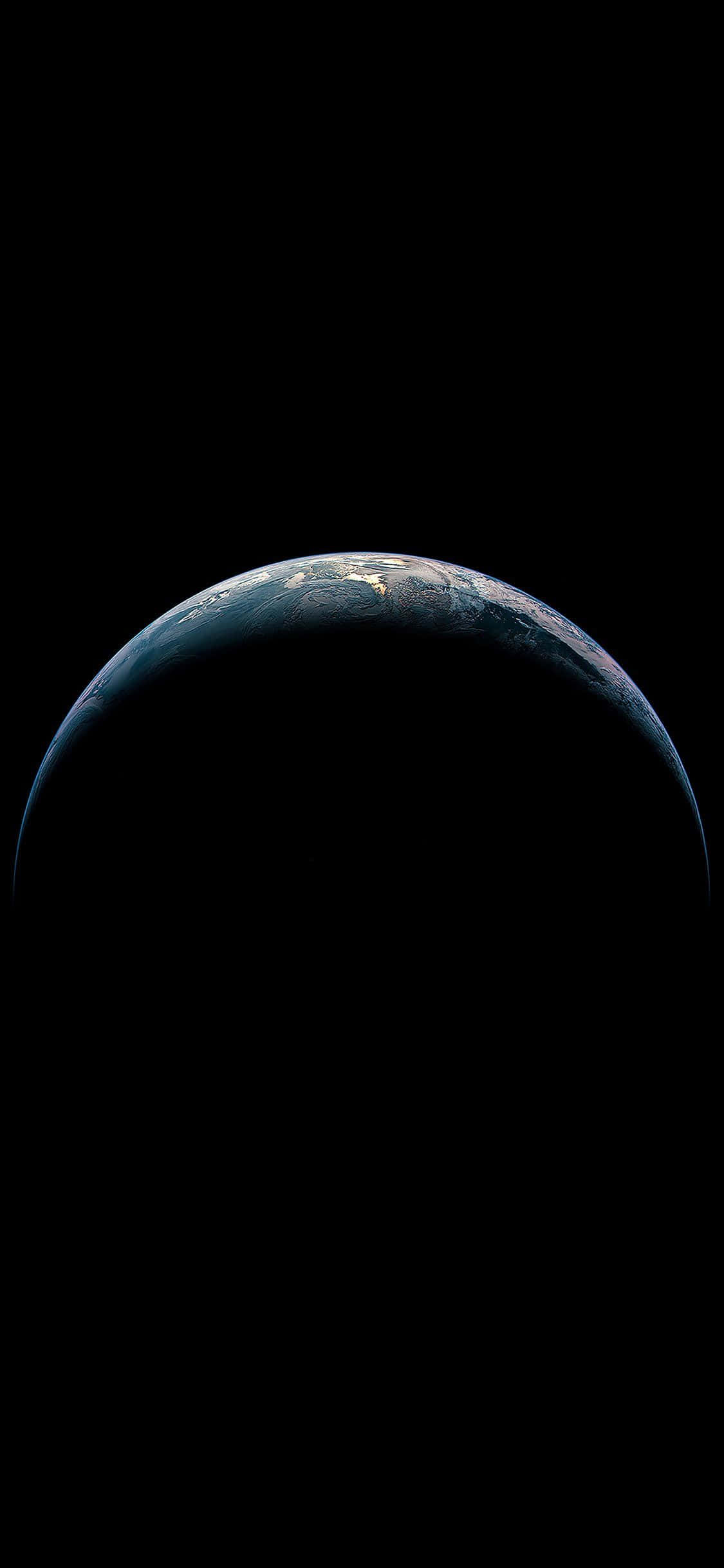 Et billedskønt syn af Jorden fra rummet Wallpapers