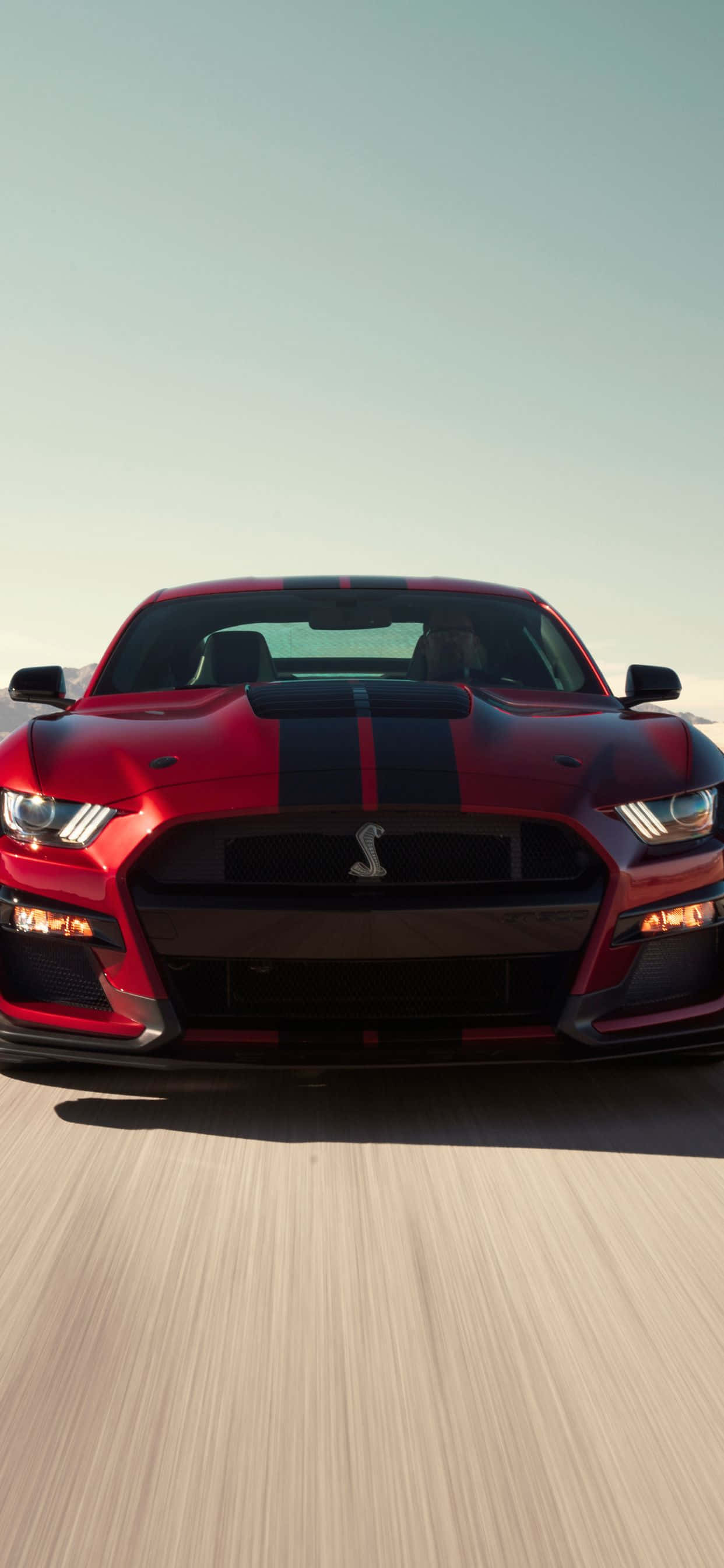 Et elegant Mustang iPhone-cover, perfekt til enhver fan Wallpapers