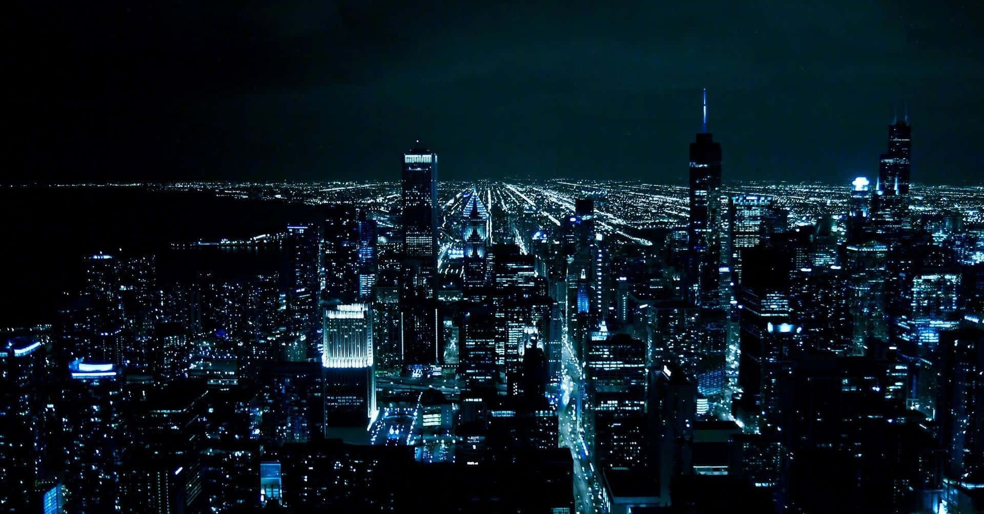 Et episk bybillede af Dark City Wallpapers