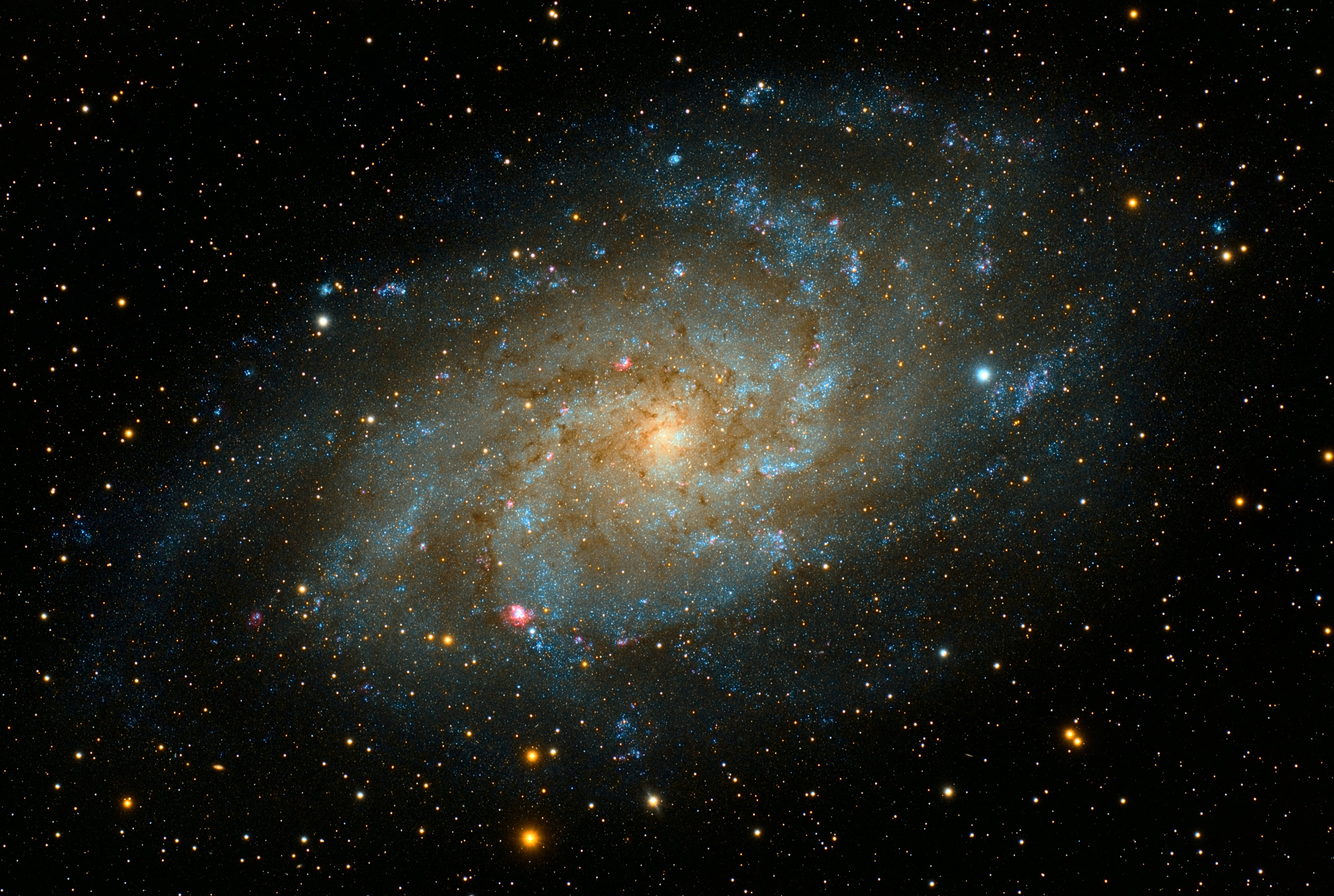 Et fantastisk syn af Andromedagalaksen Wallpapers