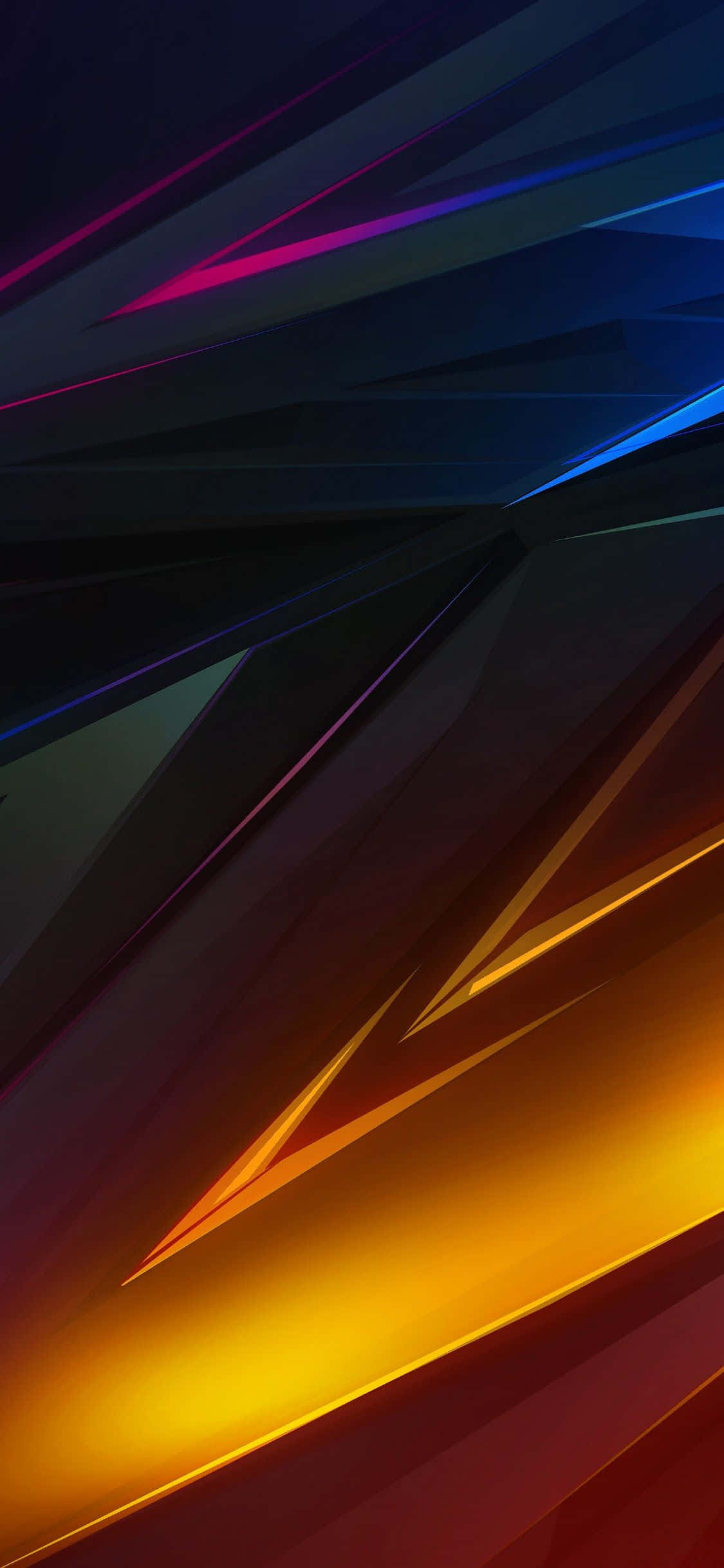 Et farverigt abstrakt baggrund med en regnbue af farver Wallpapers