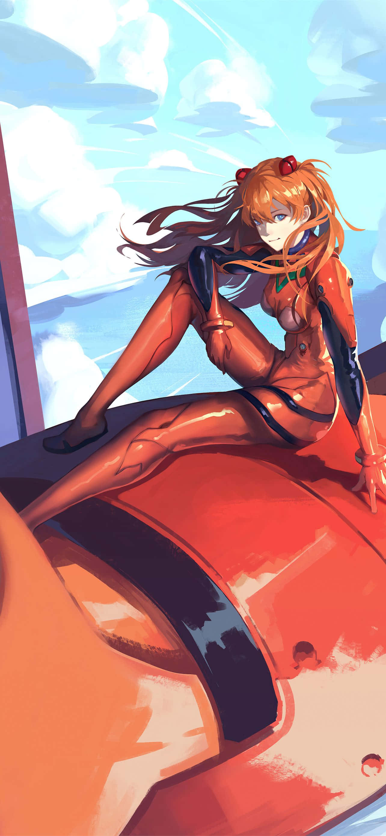Et farverigt anime-fanart, der får dig til at smile Wallpapers