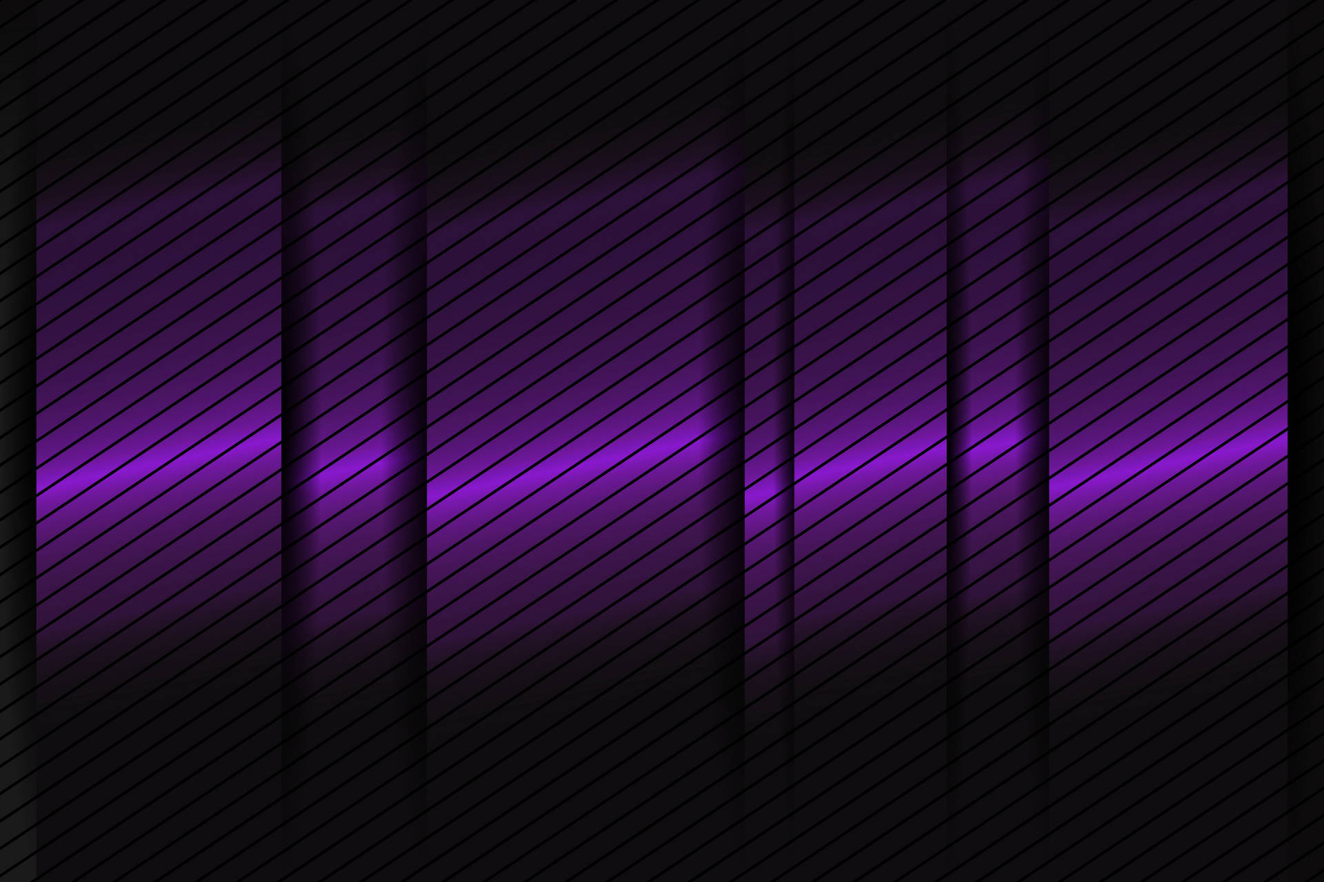 Flot abstrakt tapet med lilla rektangler på mørk baggrund. — Lilla Wallpapers