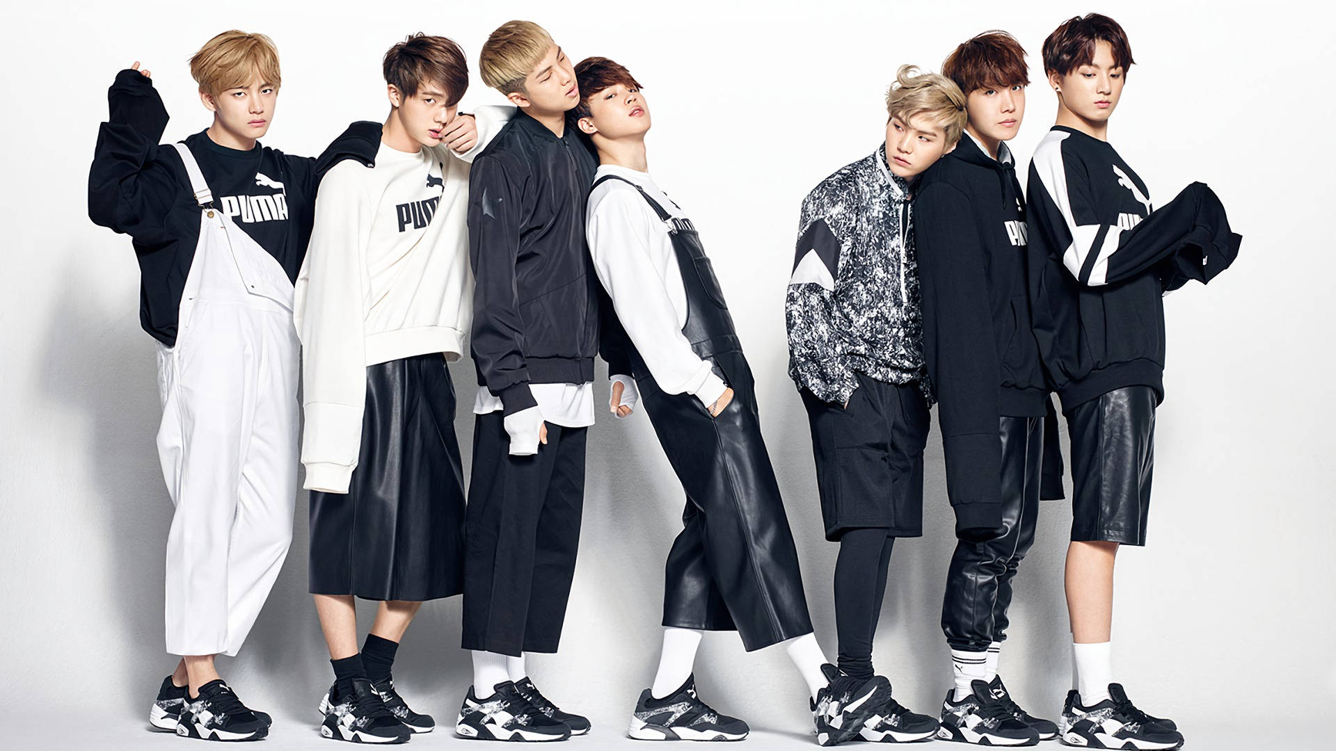 Et glædeligt øjeblik for BTS-bandet Wallpapers